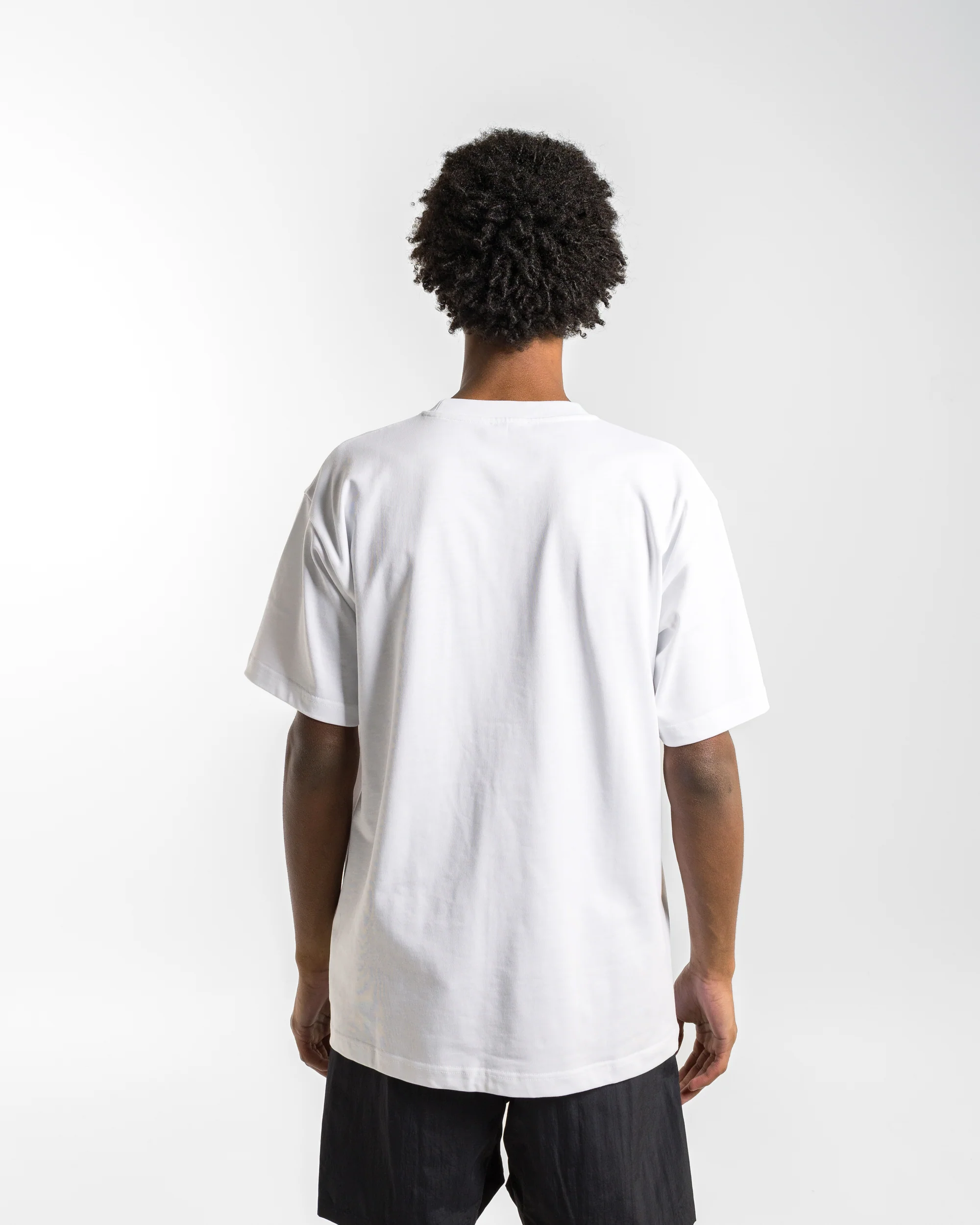 Standard Heavy Loose T-Shirt - White - Image 4