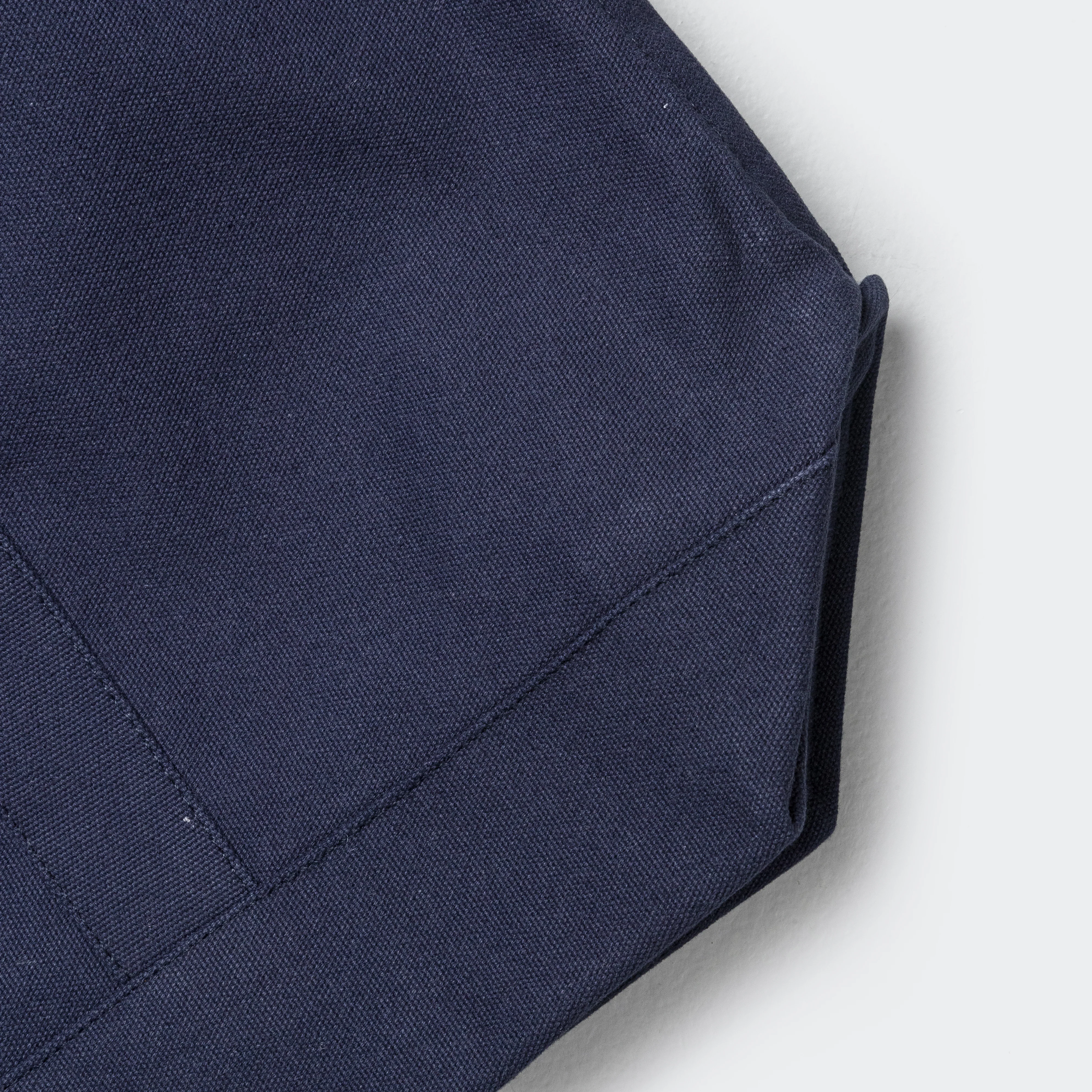 Stefan Cotton Canvas Bag - Dark Navy - Image 5