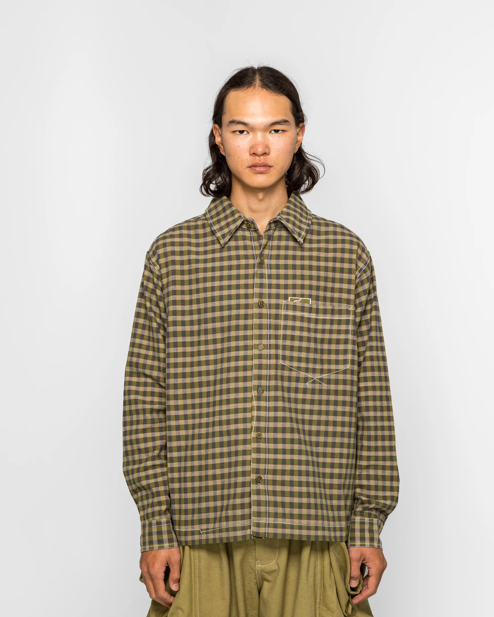 Bracken Shirt - Coach Check Wonky-Wear - Image 2