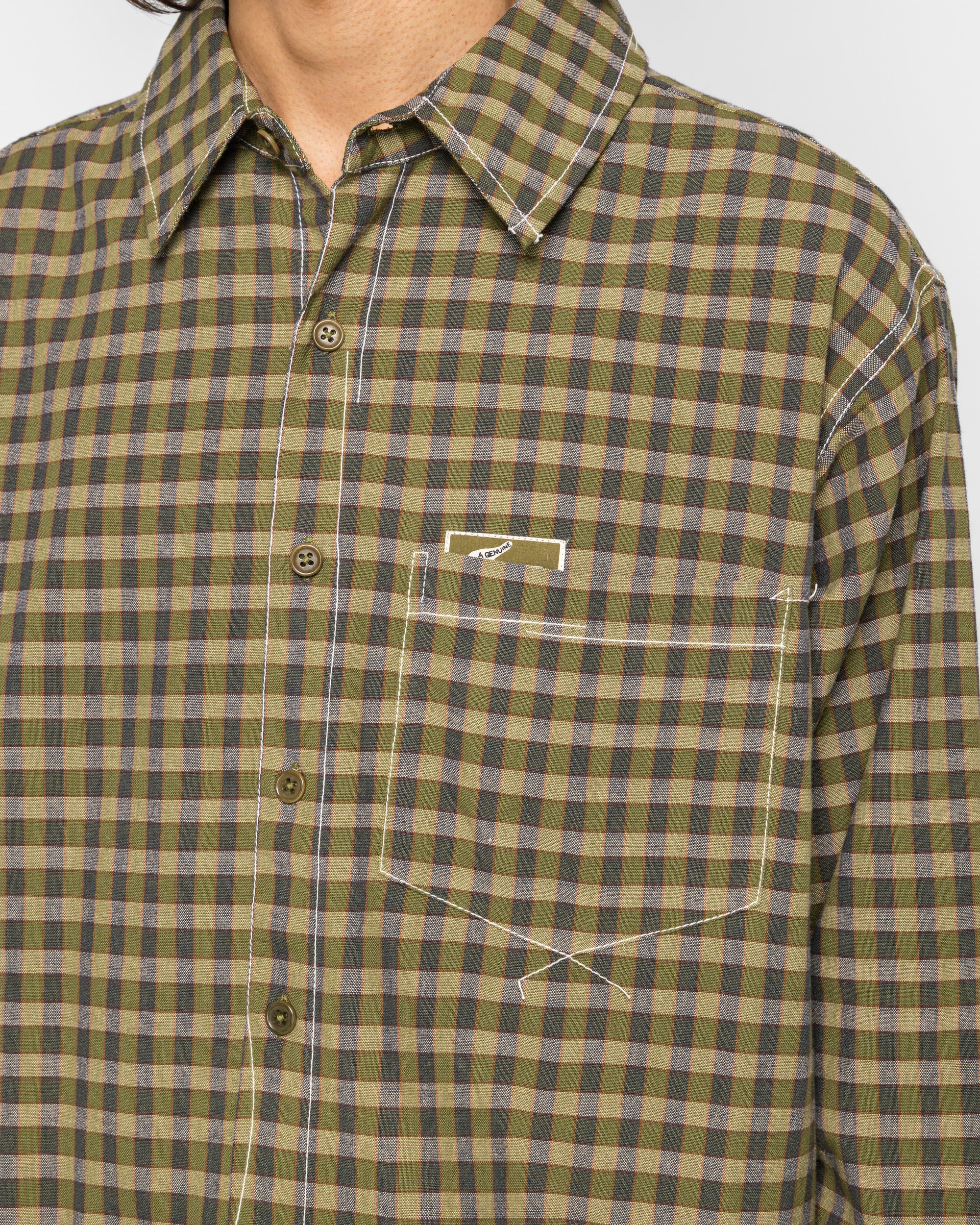 Bracken Shirt - Coach Check Wonky-Wear - Image 5