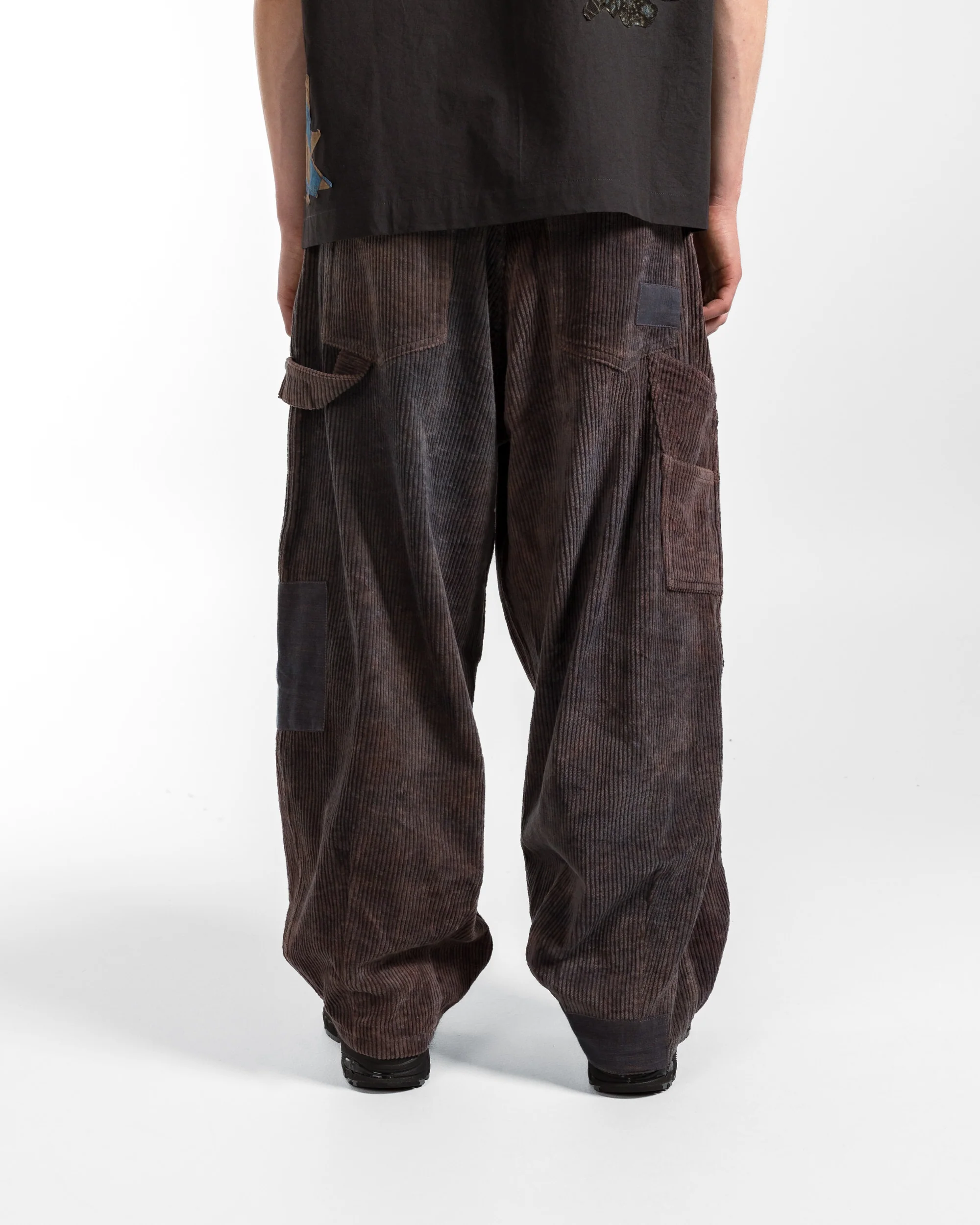 Lush Carpenter Trousers - Purple Scarecrow - Image 4