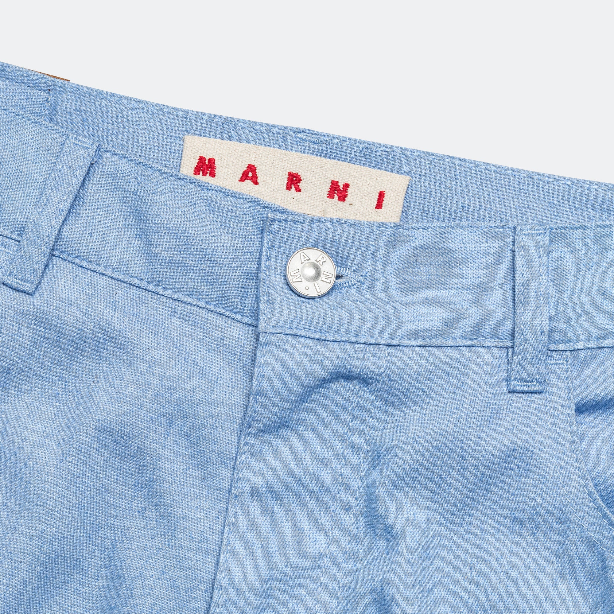Straight Leg Denim - Iris Blue - Image 4