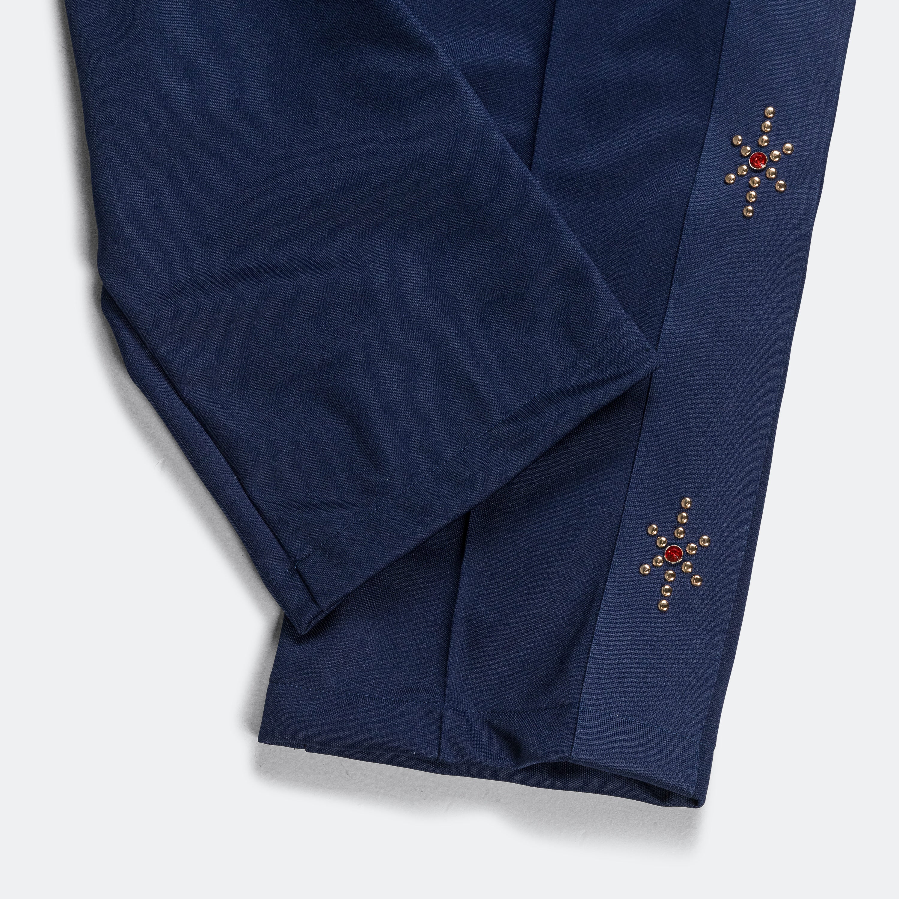 Studded Track Pant - Navy - Image 5