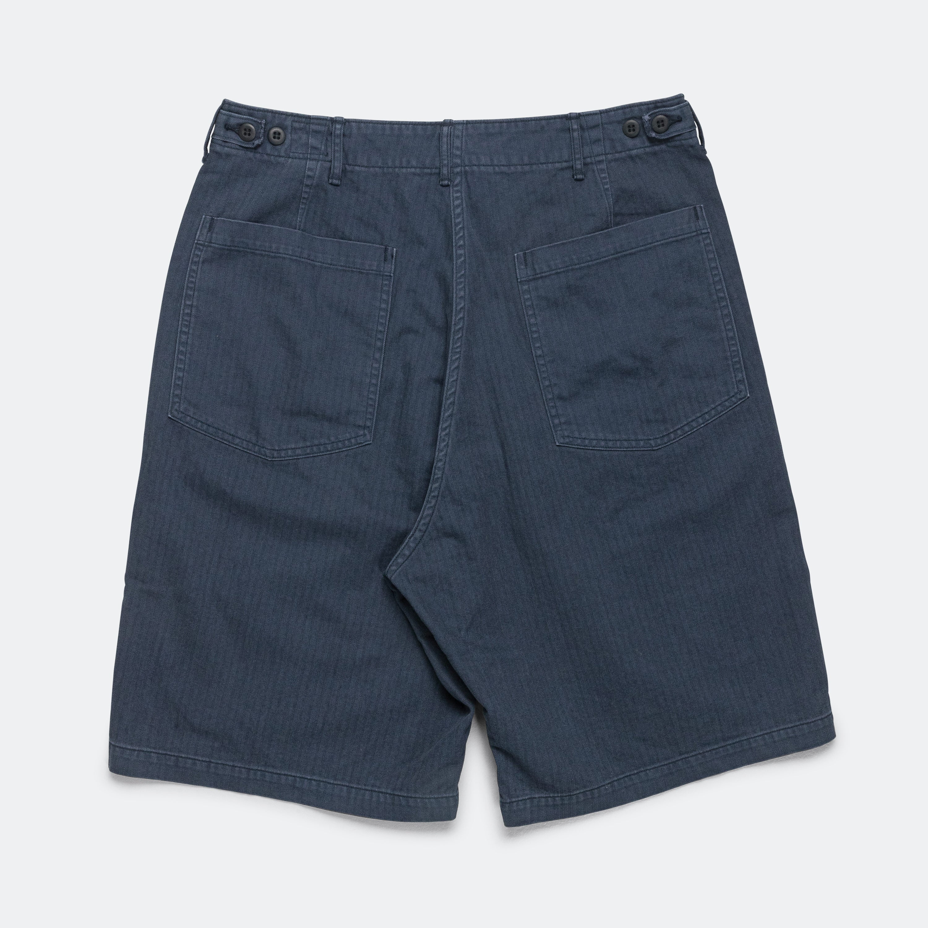 Summer Fatigue Shorts - Navy - Image 2