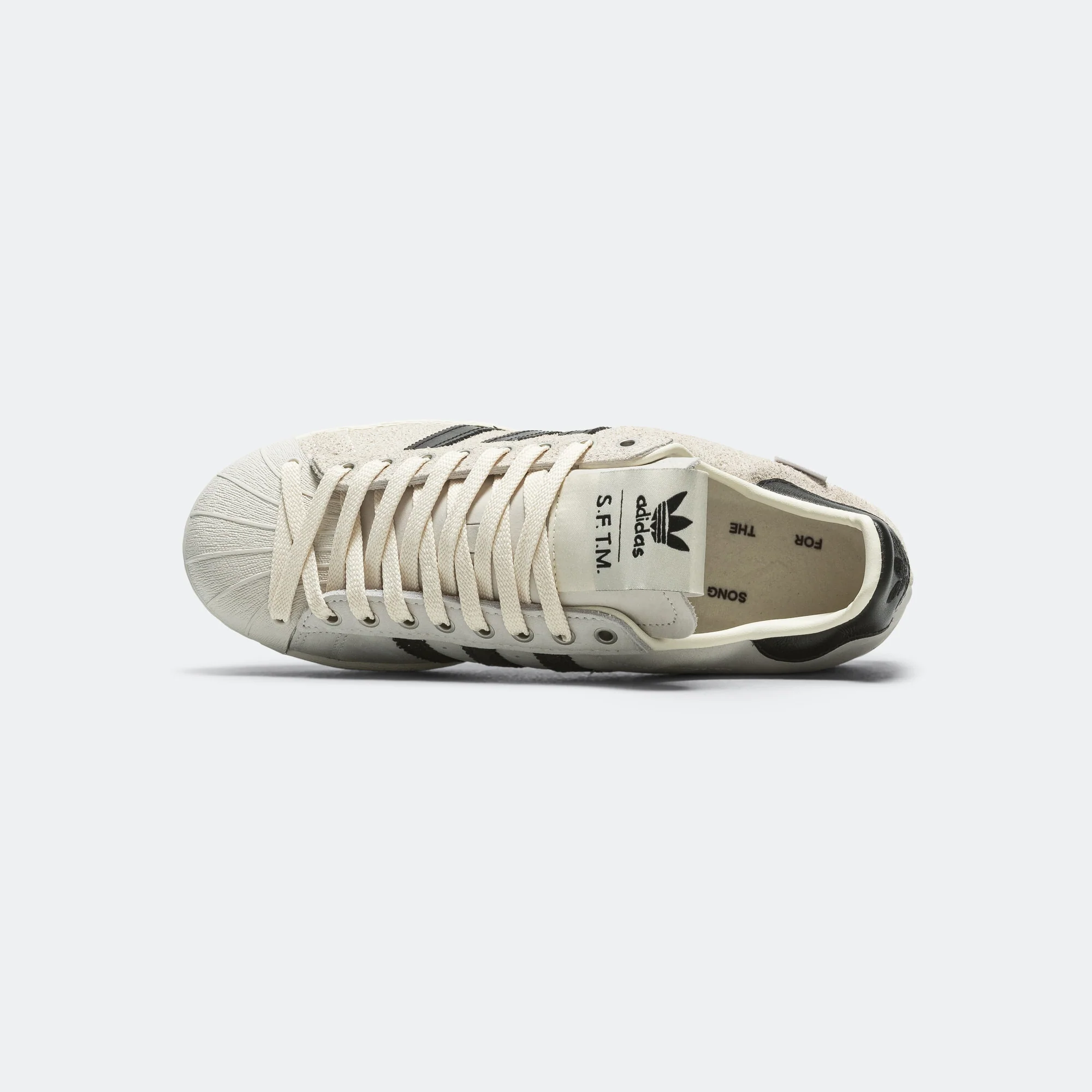 Superstar 82 x SFTM - Cream White/Core Black-Off White - Image 4