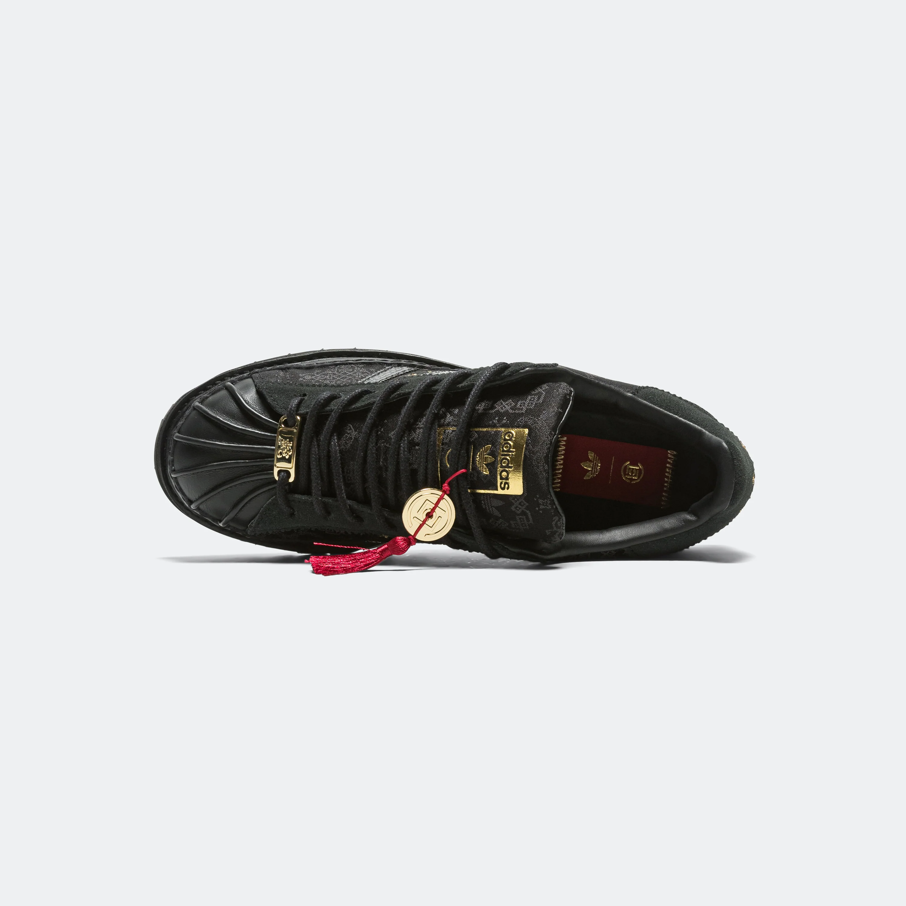 Superstar LNY by Edison Chen x CLOT - Core Black/Carbon-Gold Metallic - Image 4