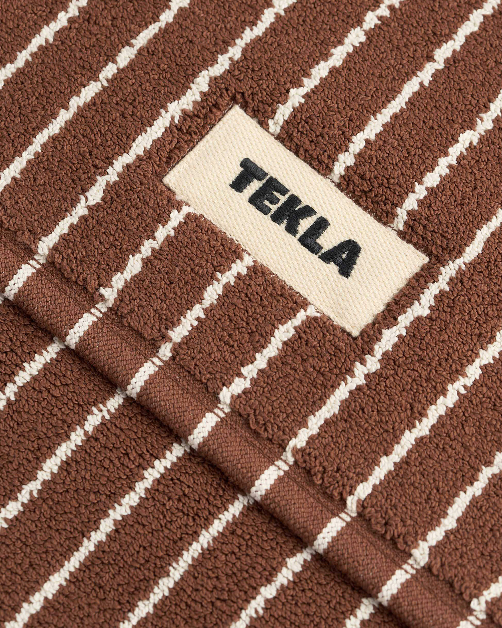 Bath Mat - Rust Stripes - Image 2