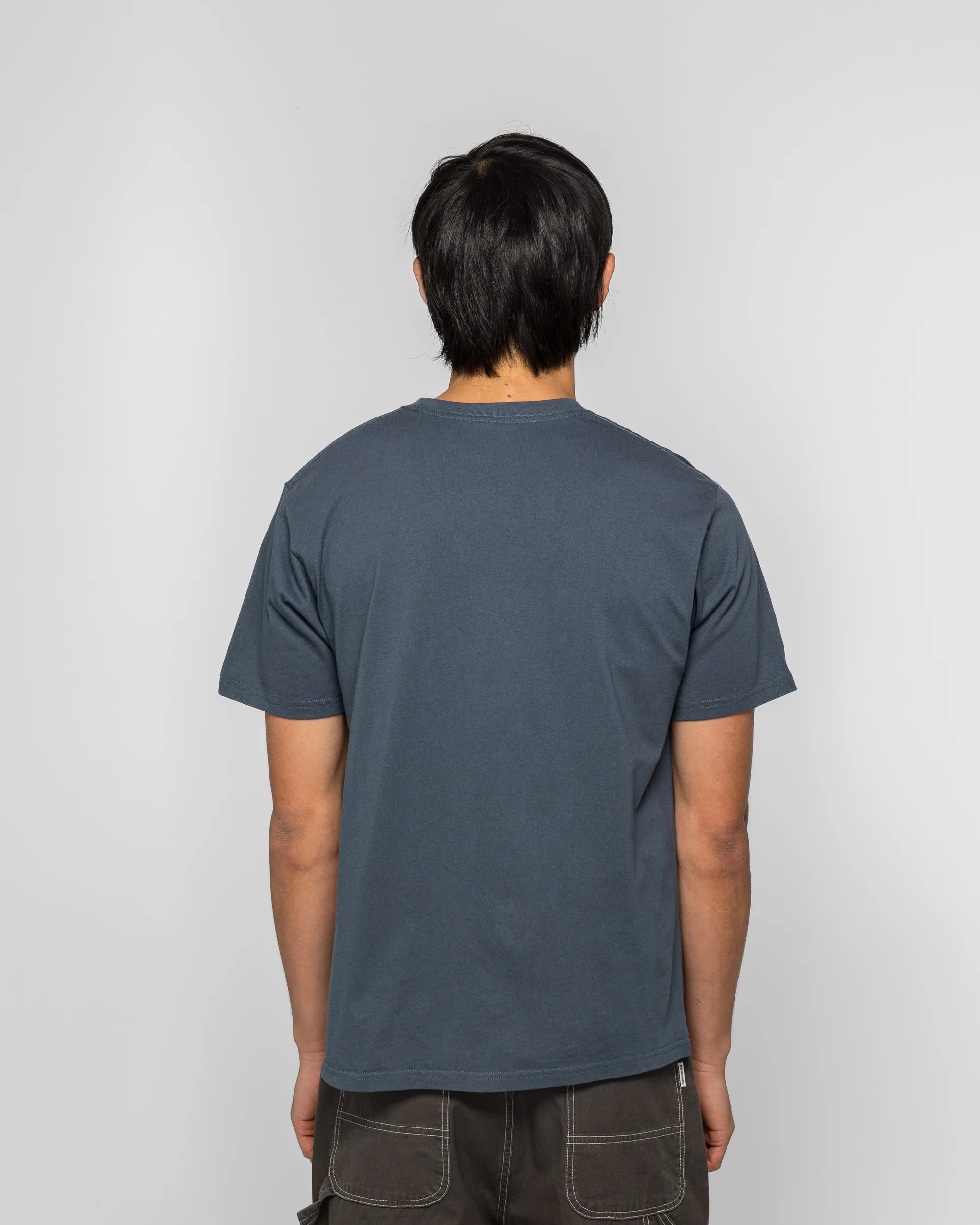 Cellular Tee - Faded Navy - Image 4