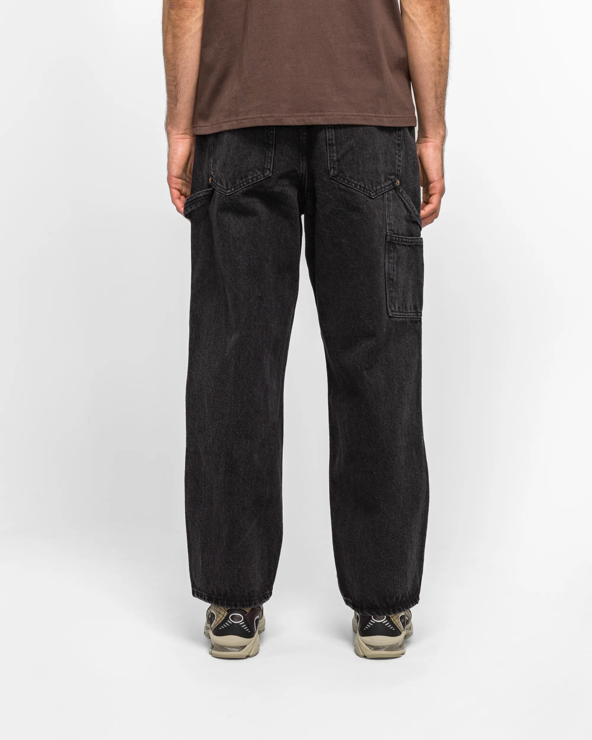 Denim Double Knee Pant - Black - Image 4