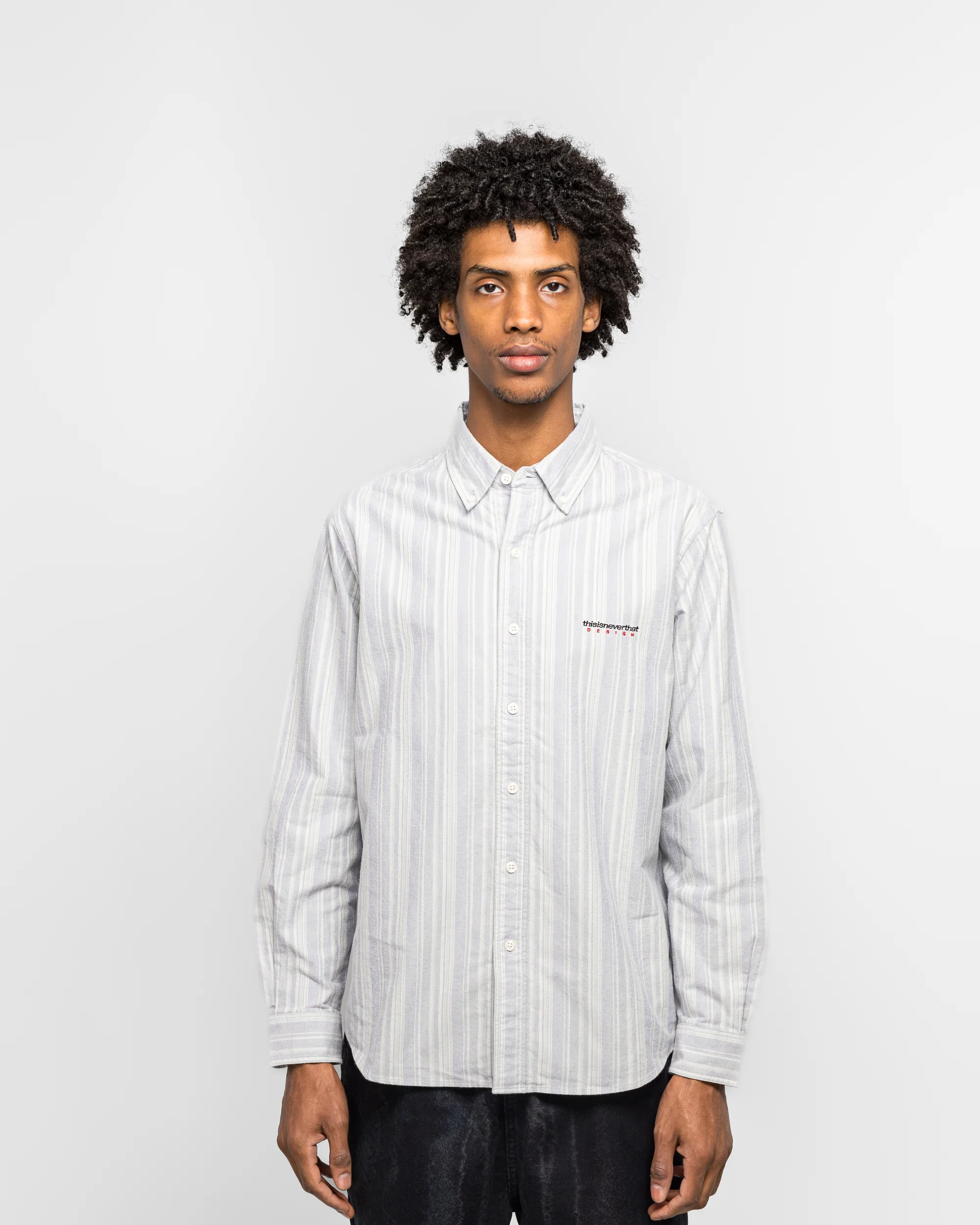 DSN Oxford Shirt - Navy - Image 2