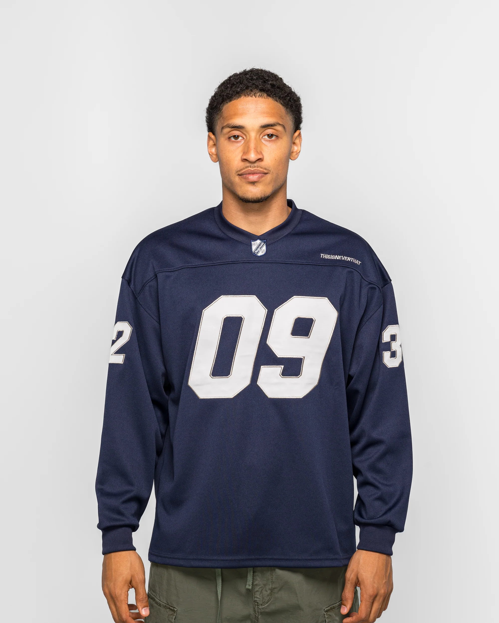 Football Jersey - Navy - Image 2