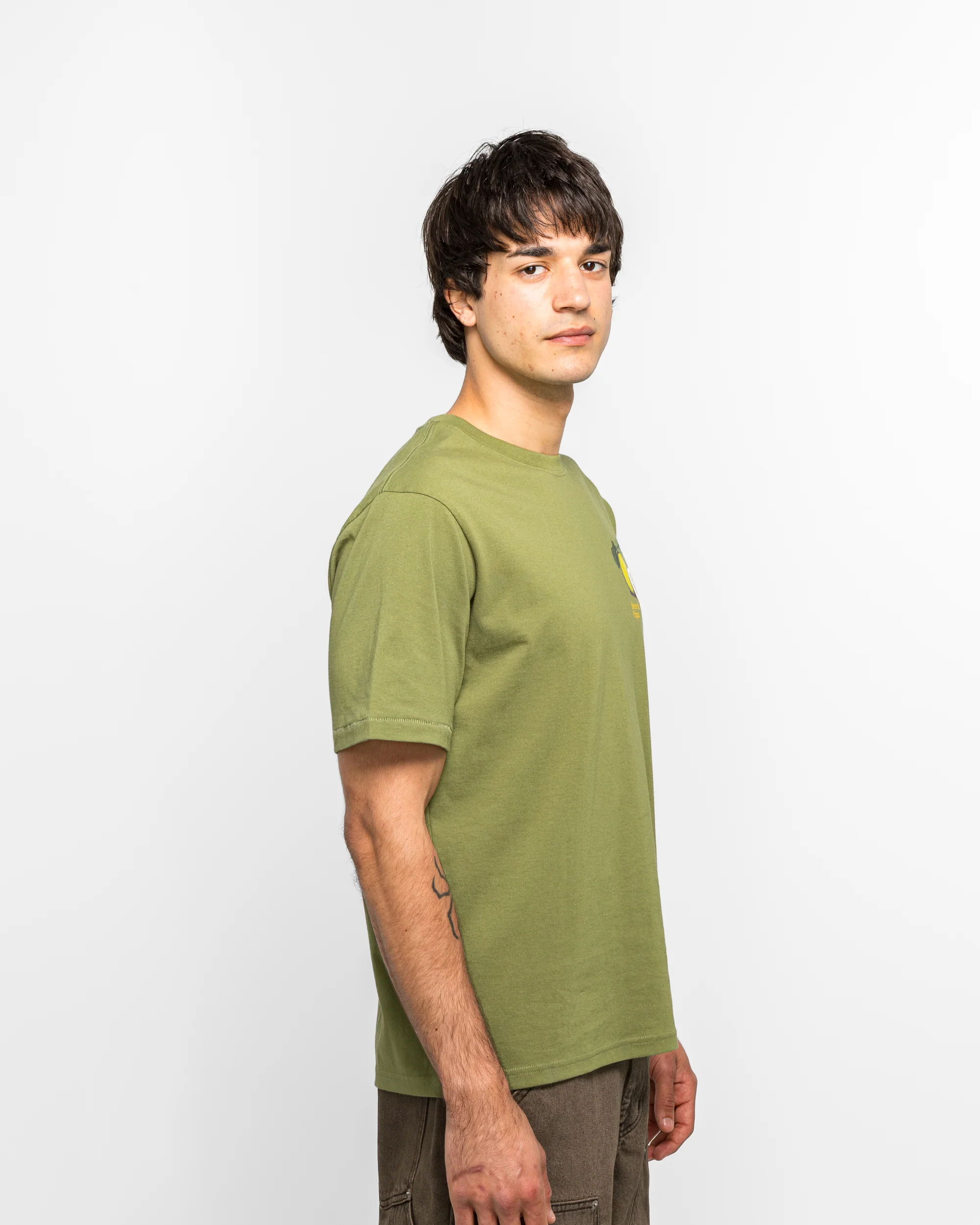 Guava Tee - Moss Green - Image 3