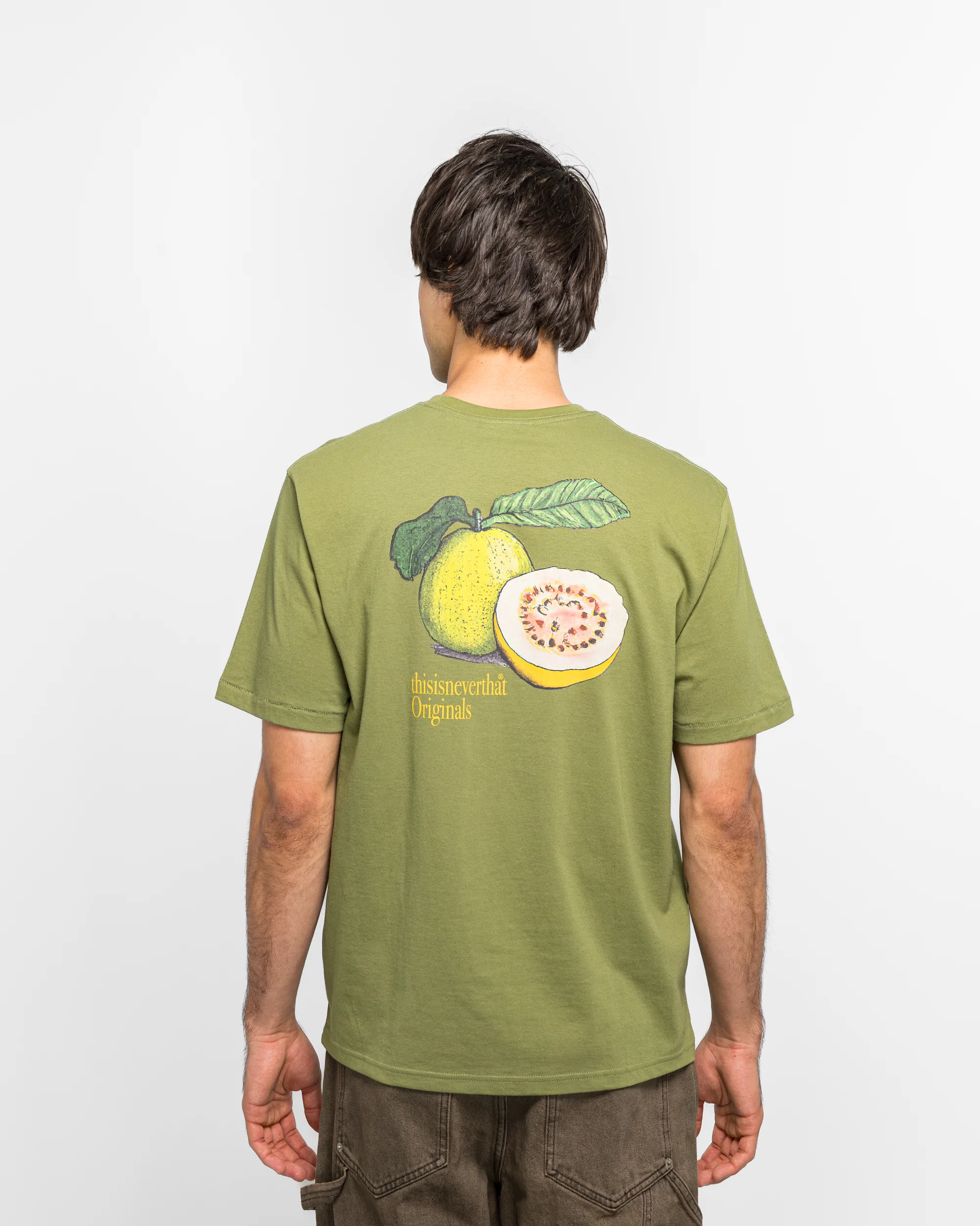 Guava Tee - Moss Green - Image 4