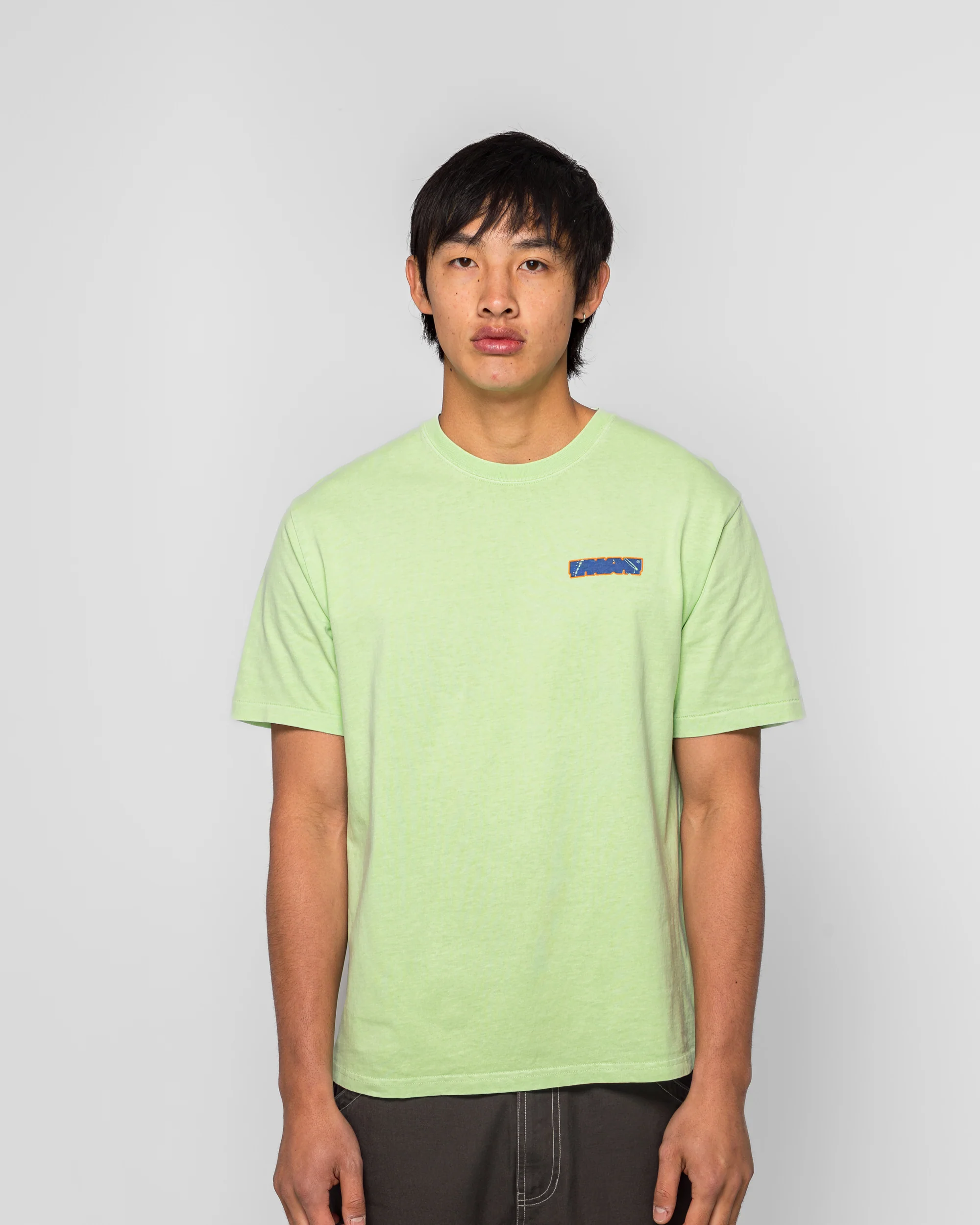 Ink Trail Tee - Bright Green - Image 2