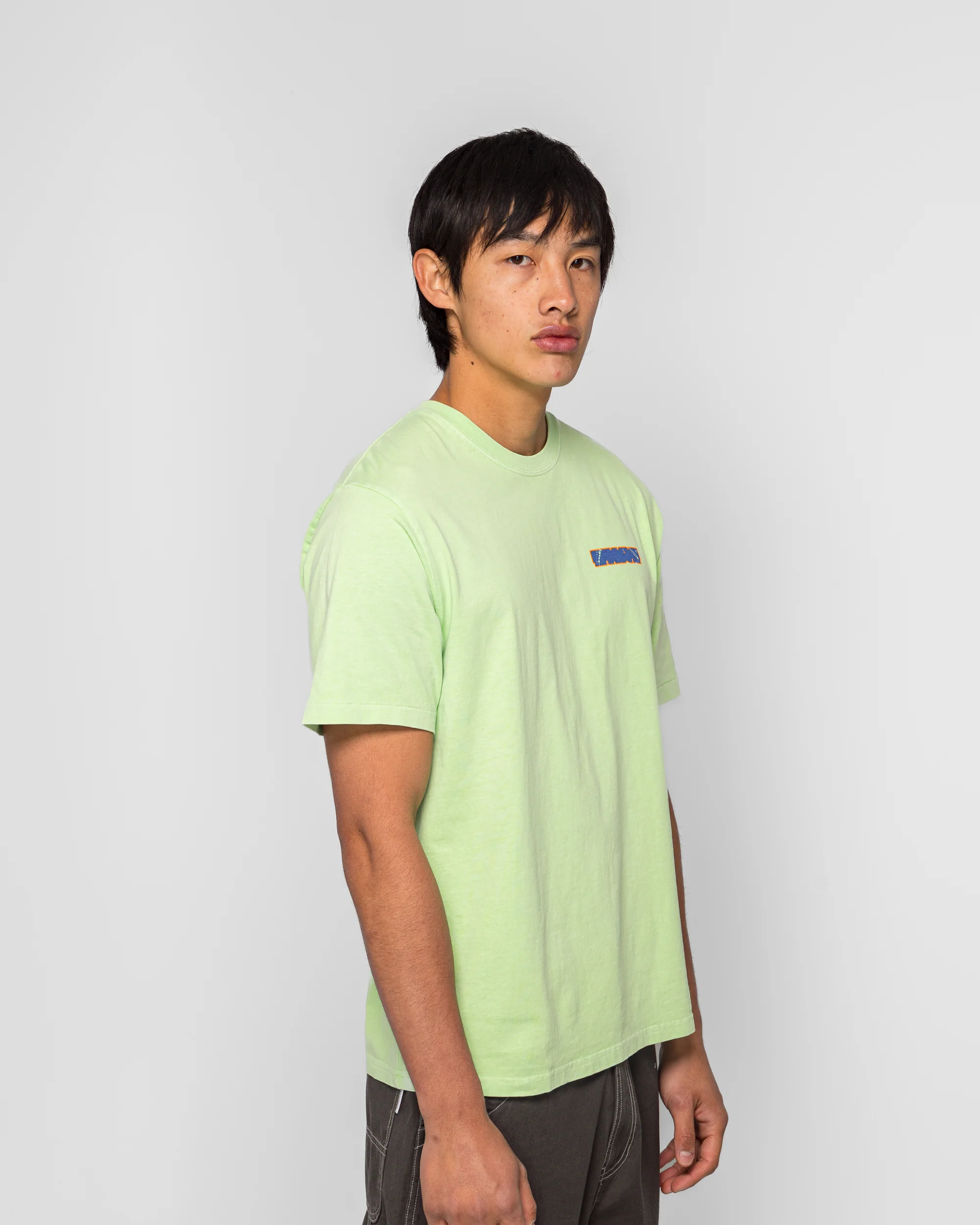 Ink Trail Tee - Bright Green - Image 3