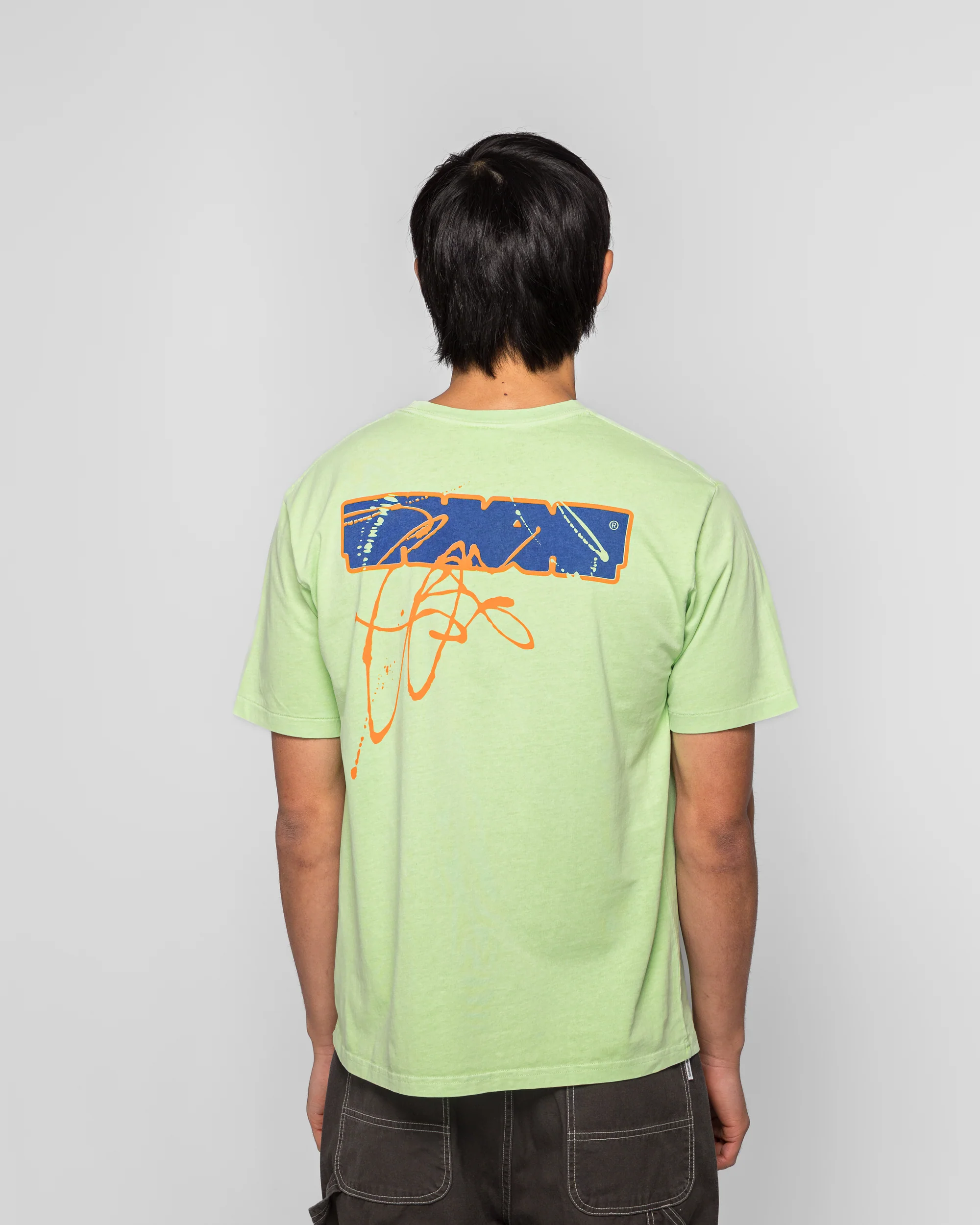 Ink Trail Tee - Bright Green - Image 4