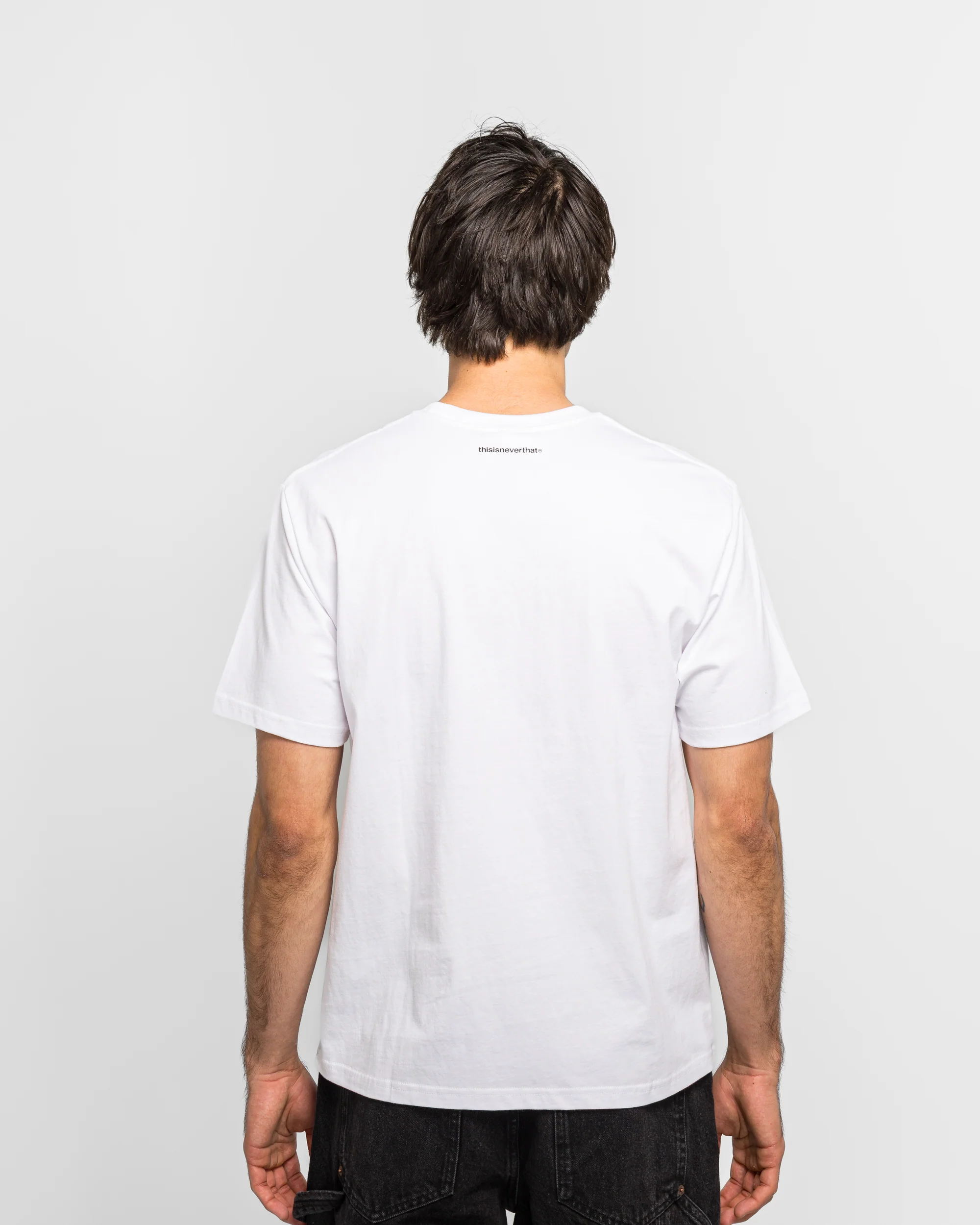 T-Logo Tee - White - Image 4