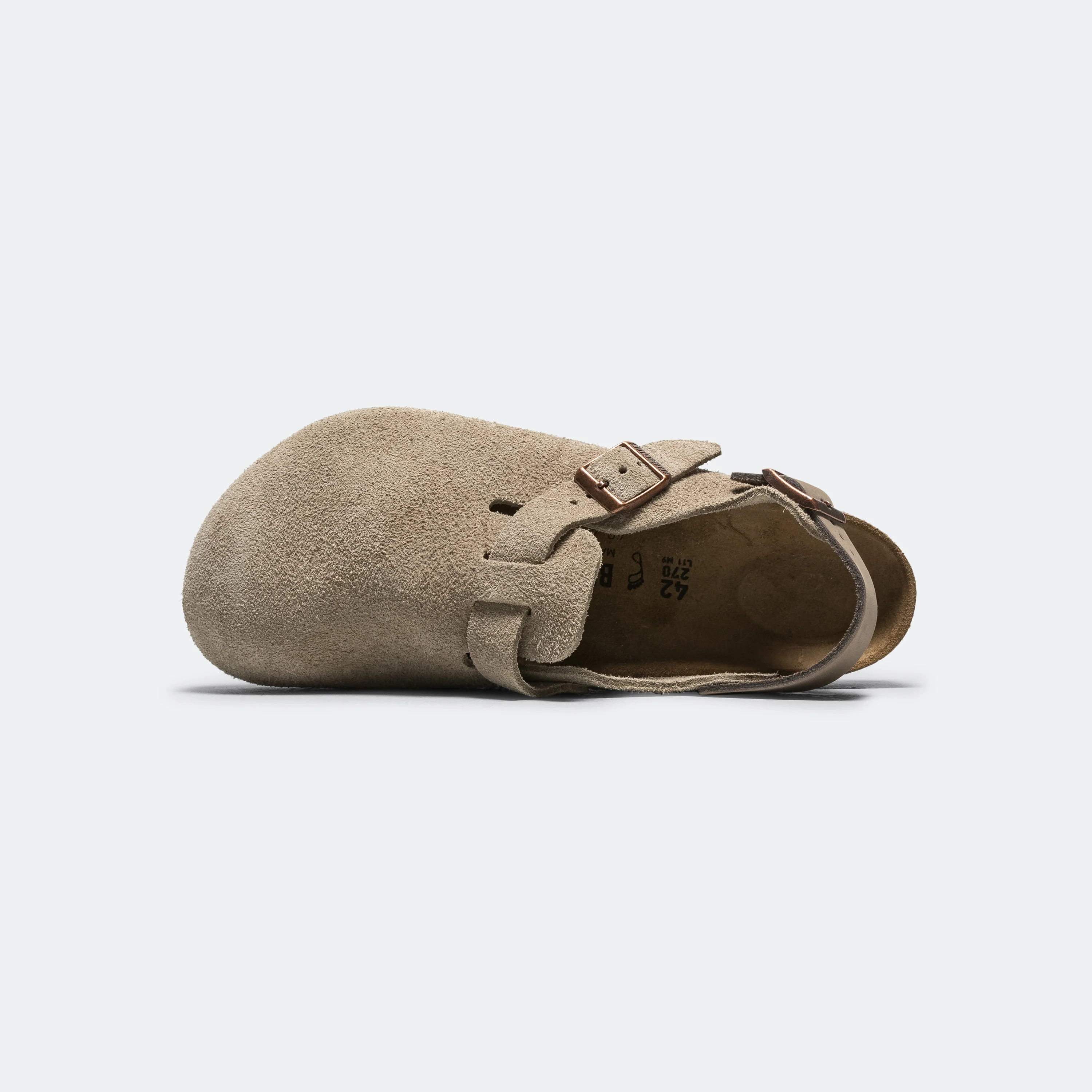 Tokio - Taupe Suede Leather - Image 4
