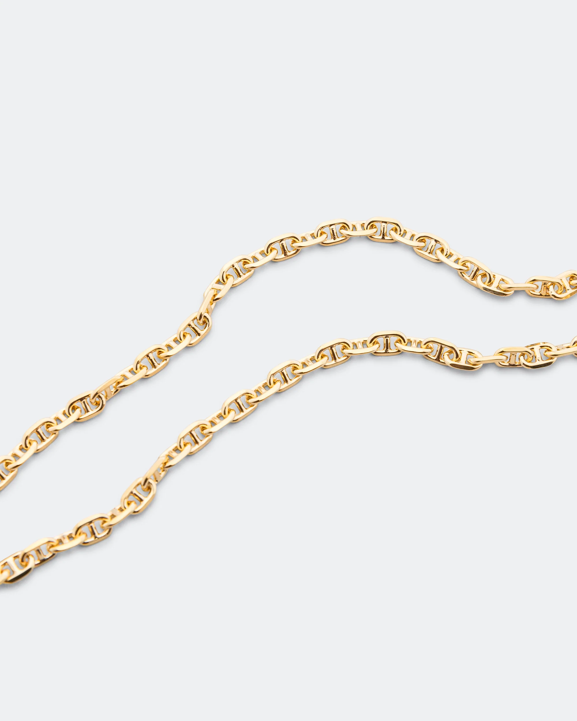 Cable Chain - 18k Gold/925 Sterling Silver - Image 2