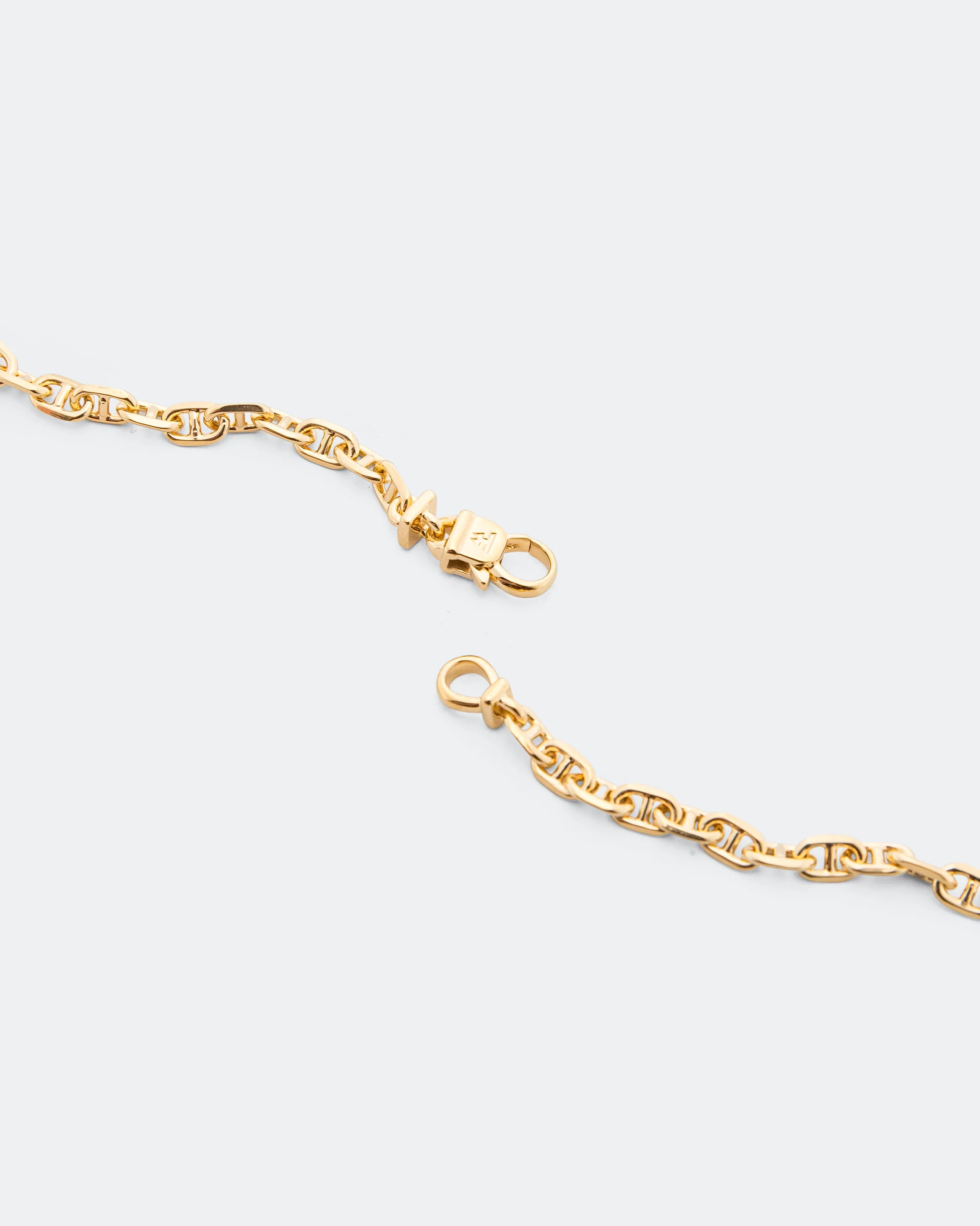Cable Chain - 18k Gold/925 Sterling Silver - Image 3