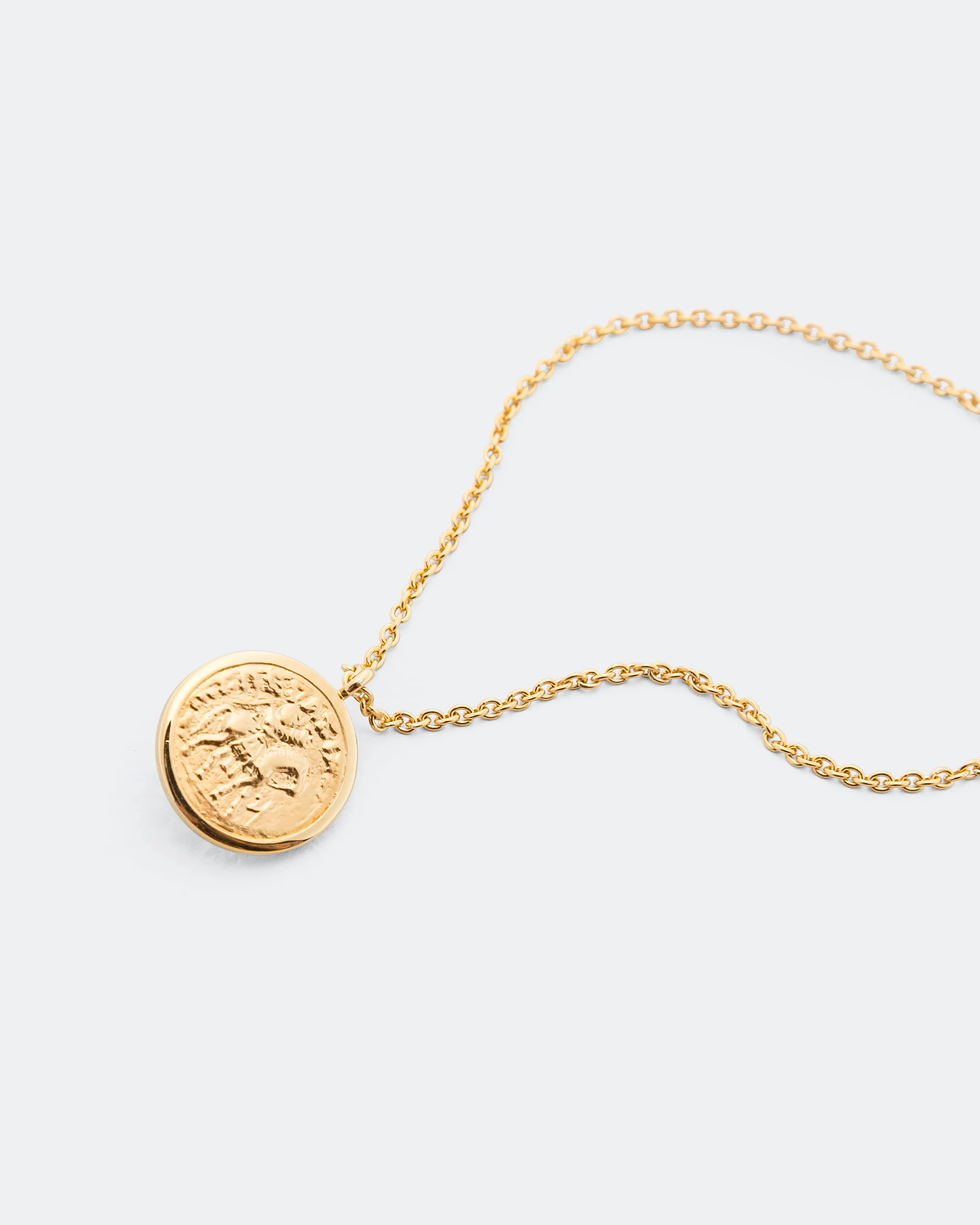 Coin Pendant - 18K Gold/925 Silver - Image 2