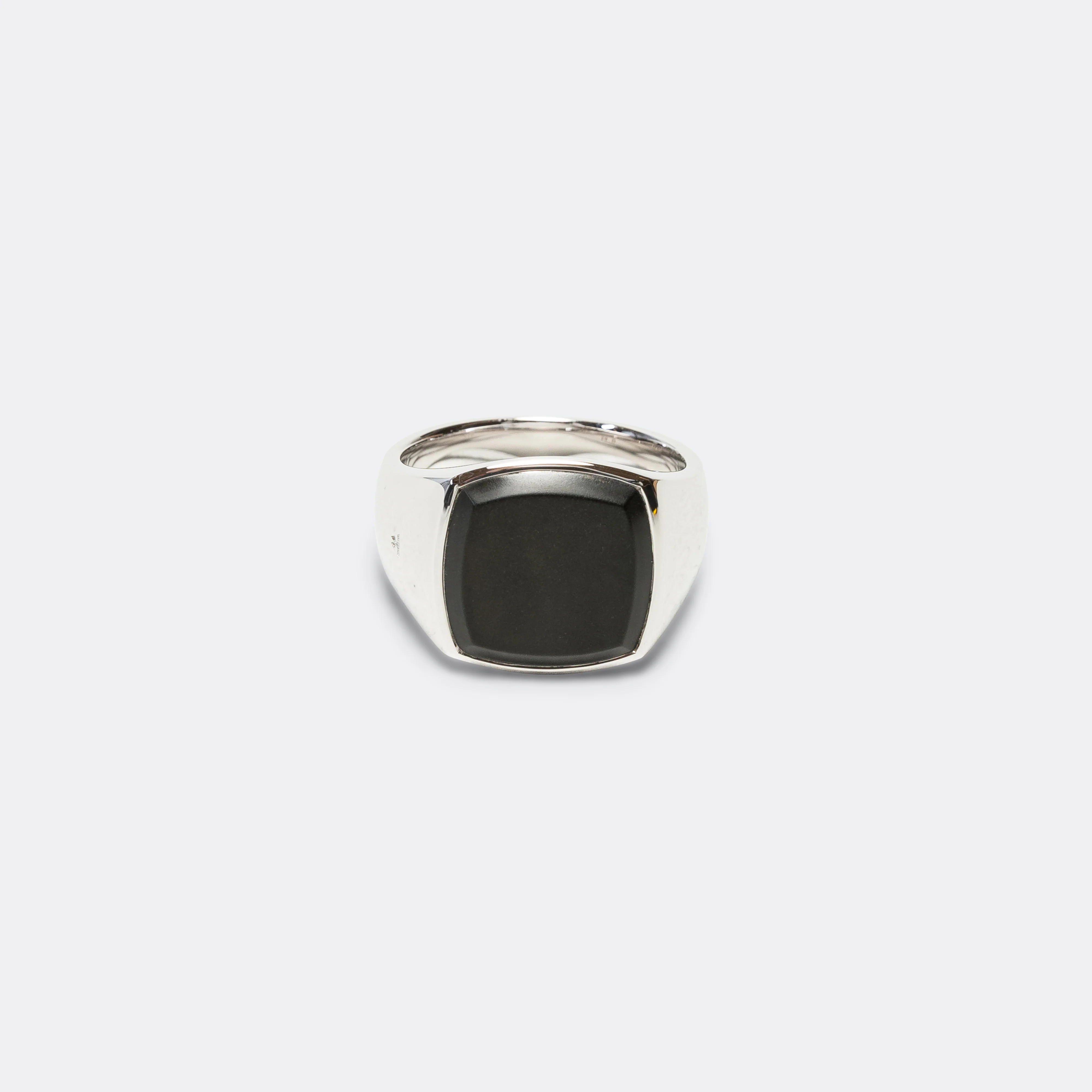 Cushion Ring - Black Onyx