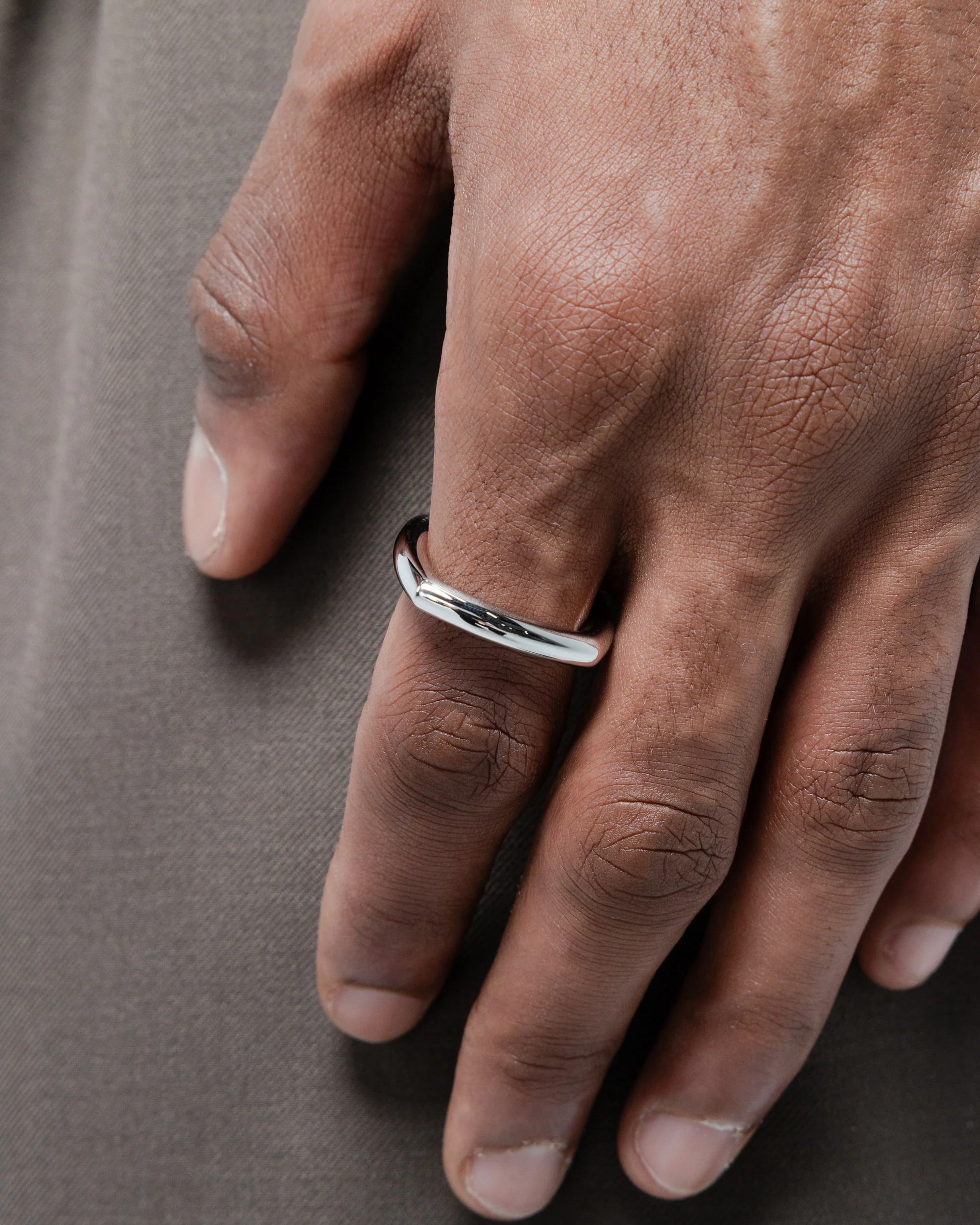 Frame Ring Slim - 925 Silver - Image 2