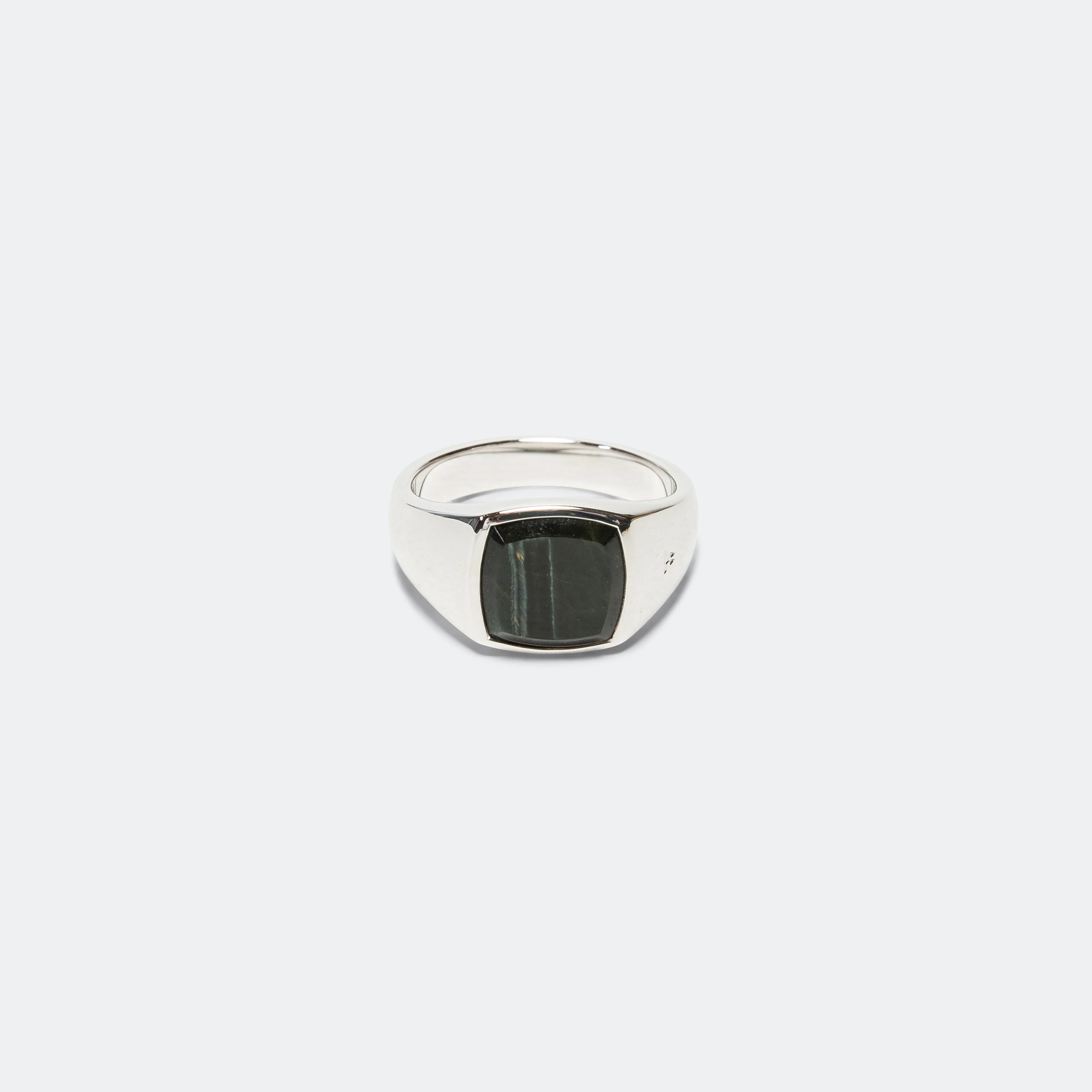 Kay Ring Blue Hawk Eye - 925 Silver