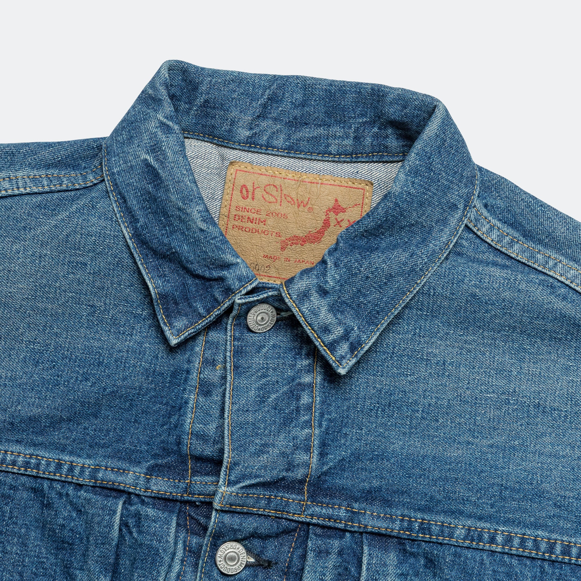 Type 2 1950's Denim Jacket - 2 Year Wash - Image 2