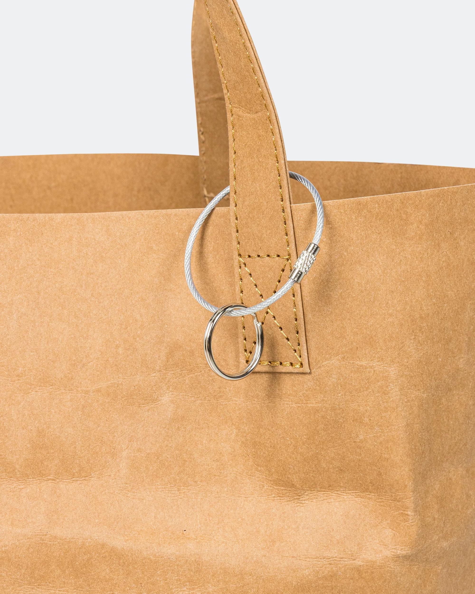 "Paper" Shopping Bag L - Brown - Image 6