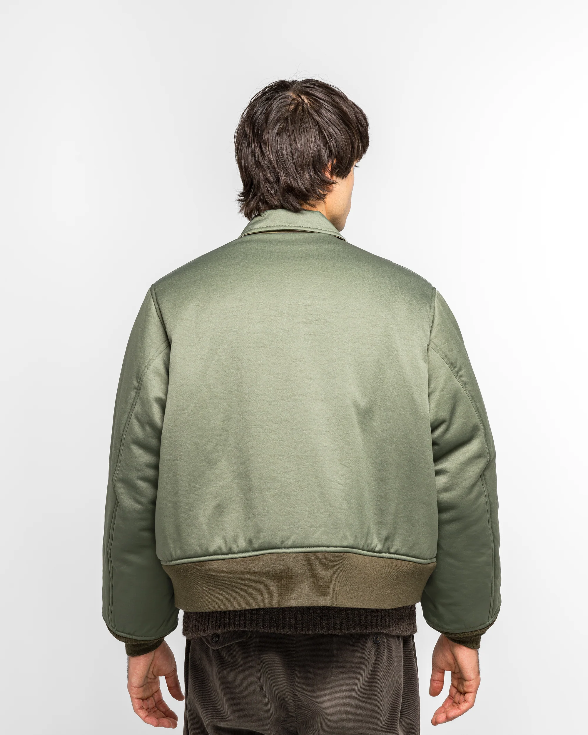 Reversible Flight Yokosuka Jacket - Sage Green - Image 4