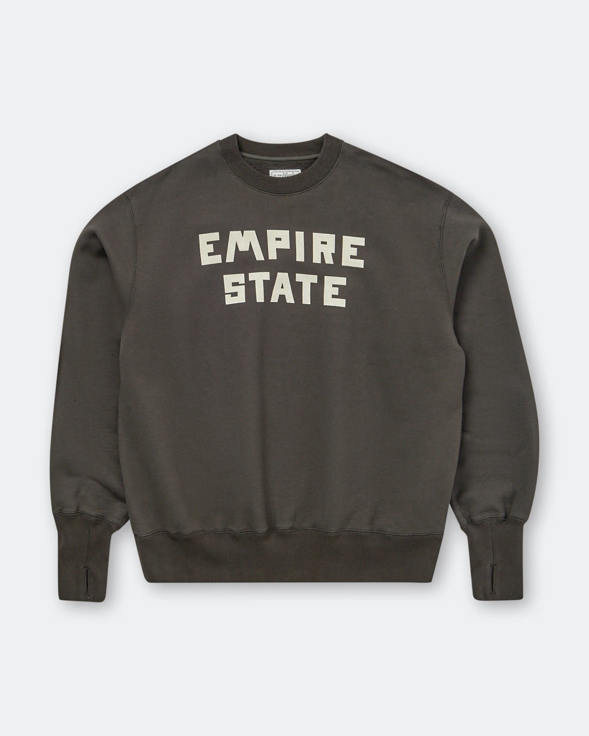 Simple Sweat Crew Empire State - Faded Black