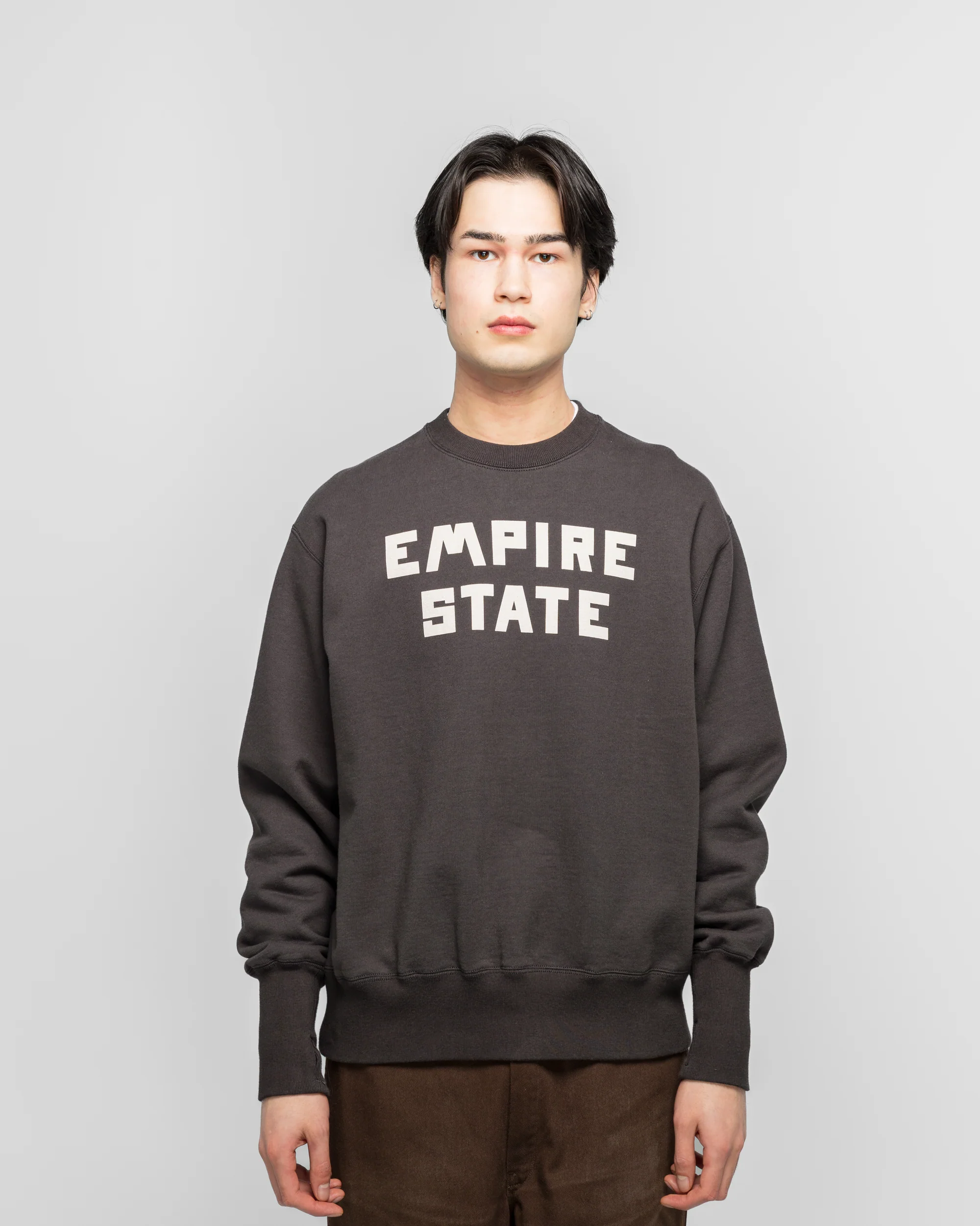 Simple Sweat Crew Empire State - Faded Black - Image 2
