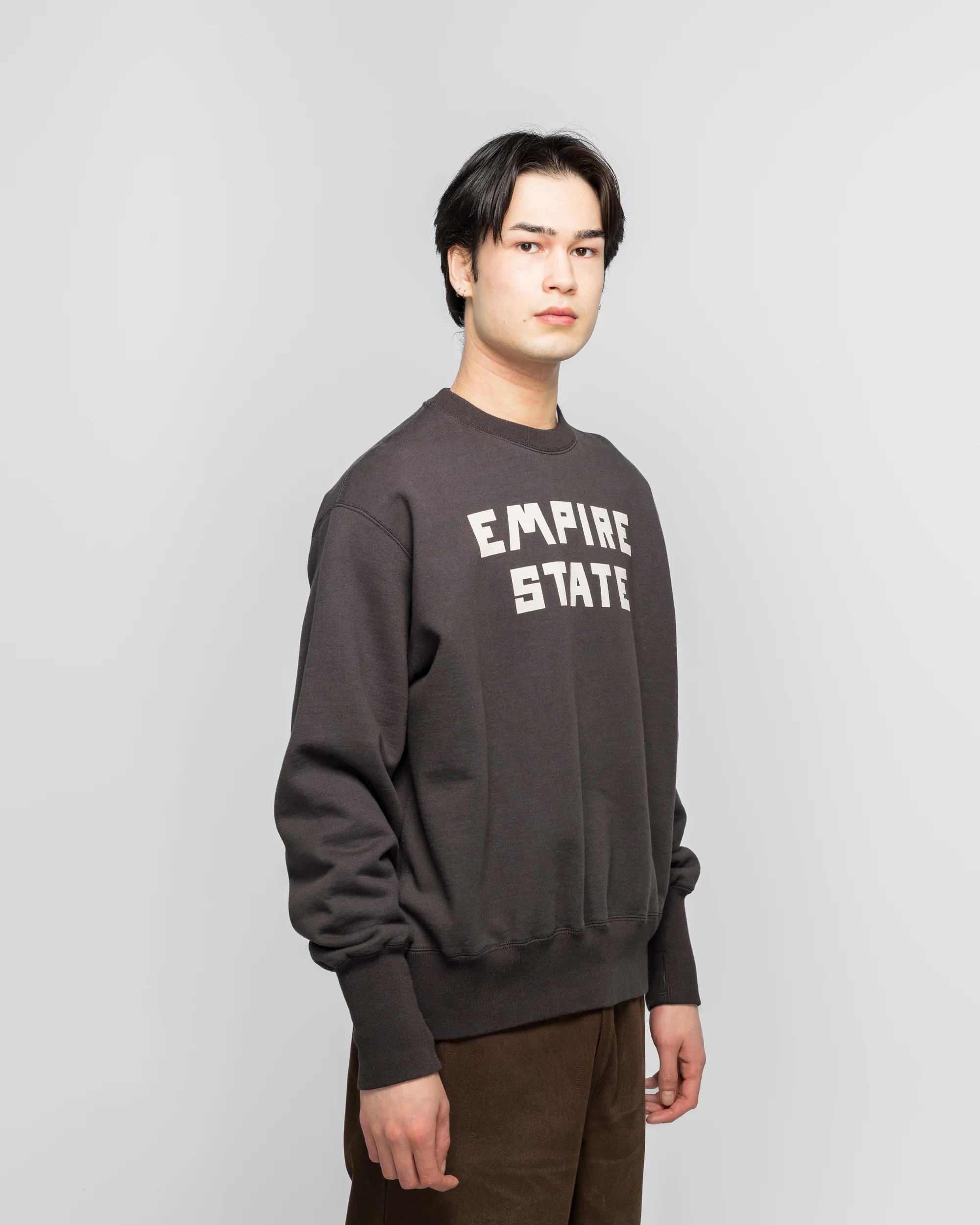 Simple Sweat Crew Empire State - Faded Black - Image 3