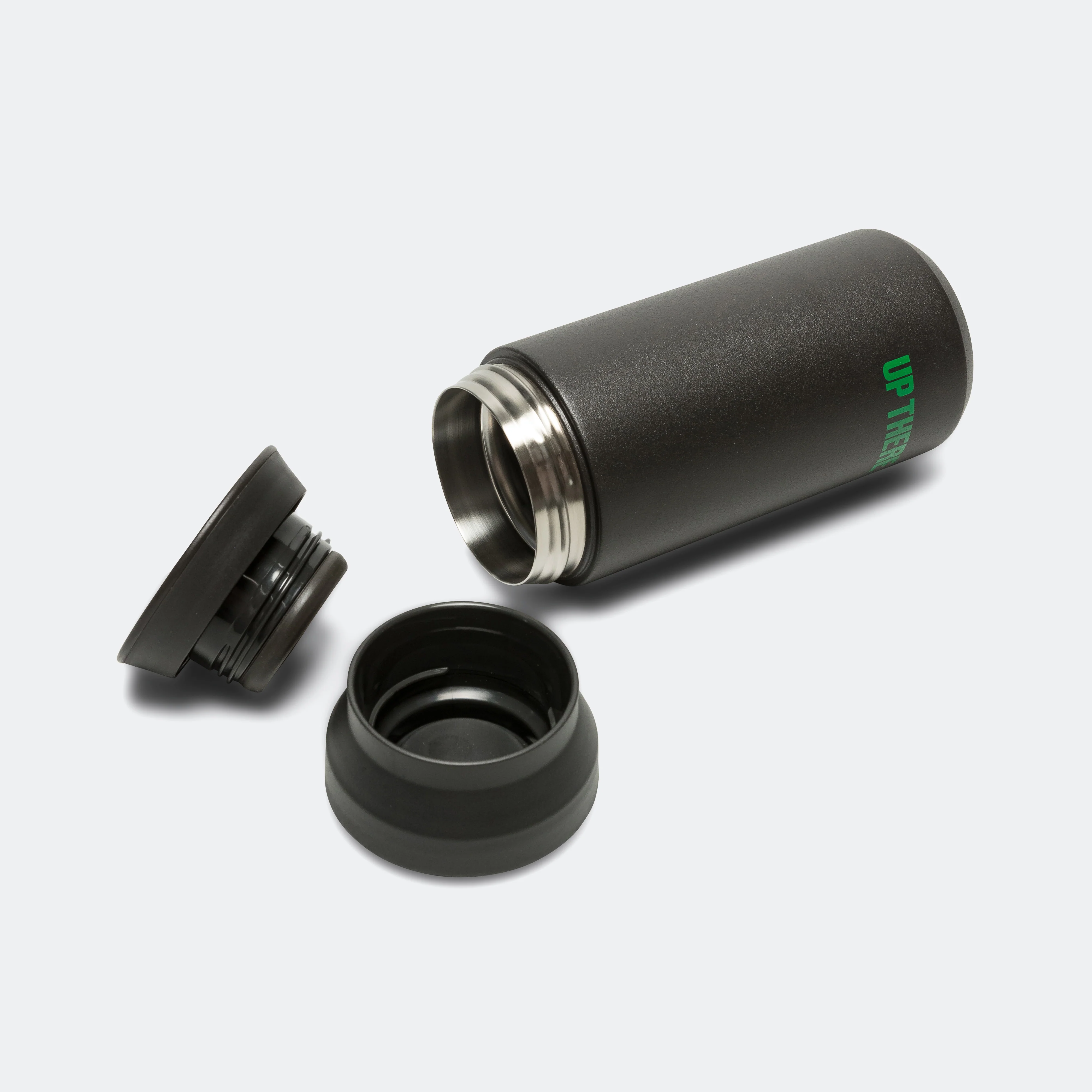 Kinto Logo Travel Tumbler - 350ml - Black - Image 5