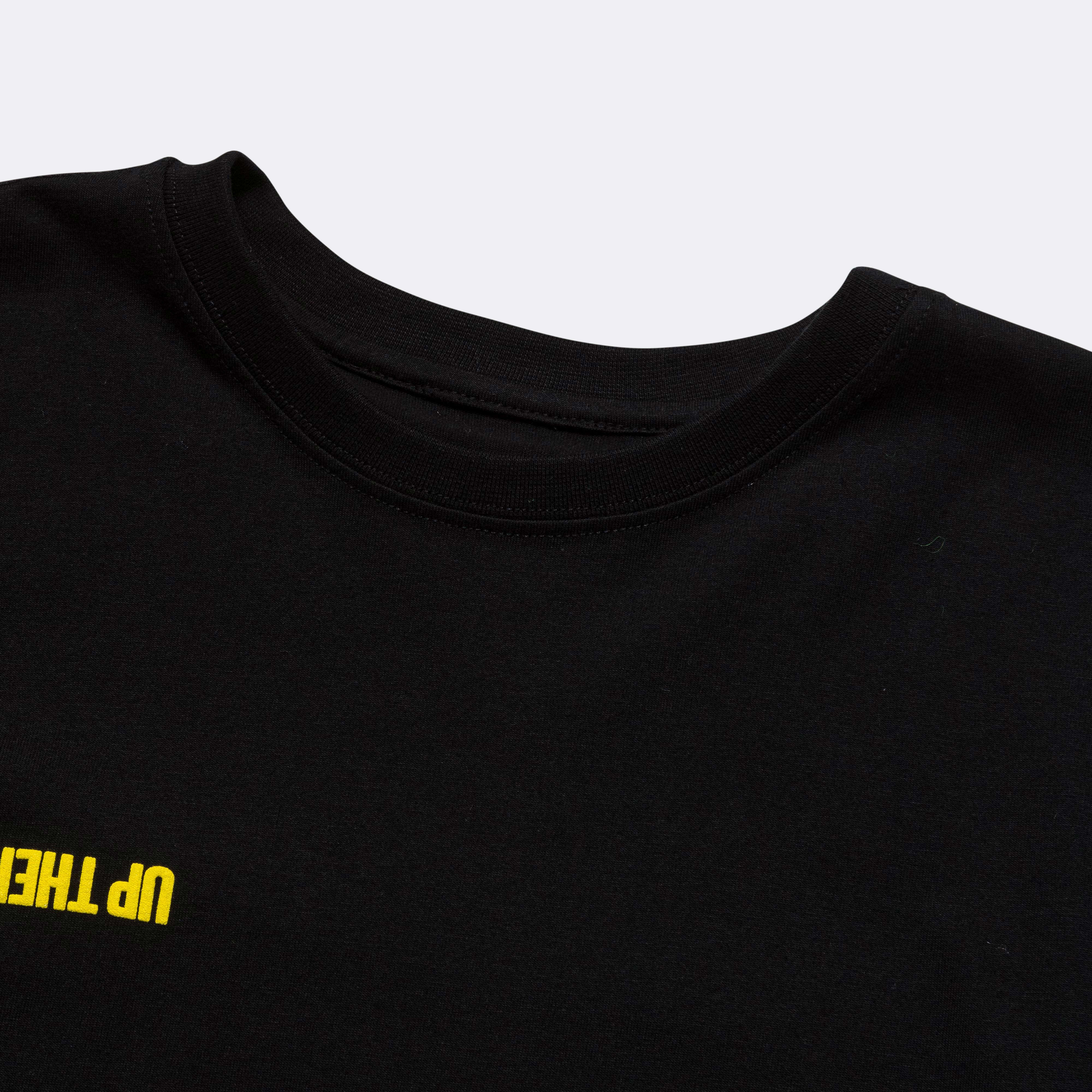 SS Logo Tee - Black/Yellow - Image 3