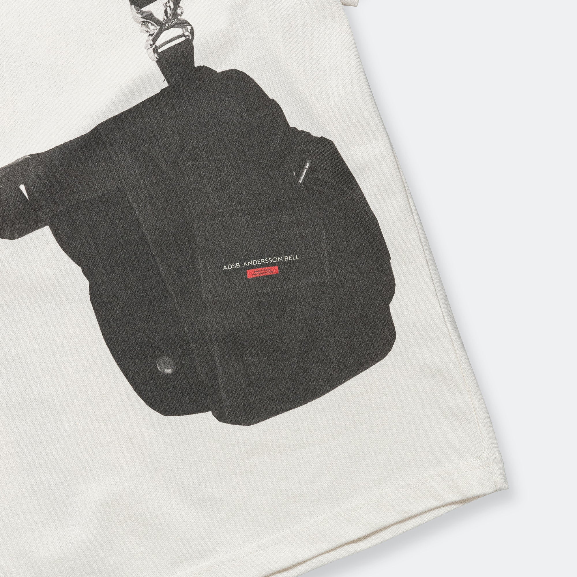 Utility Vest Trompe L'oeil T-Shirt - White - Image 5