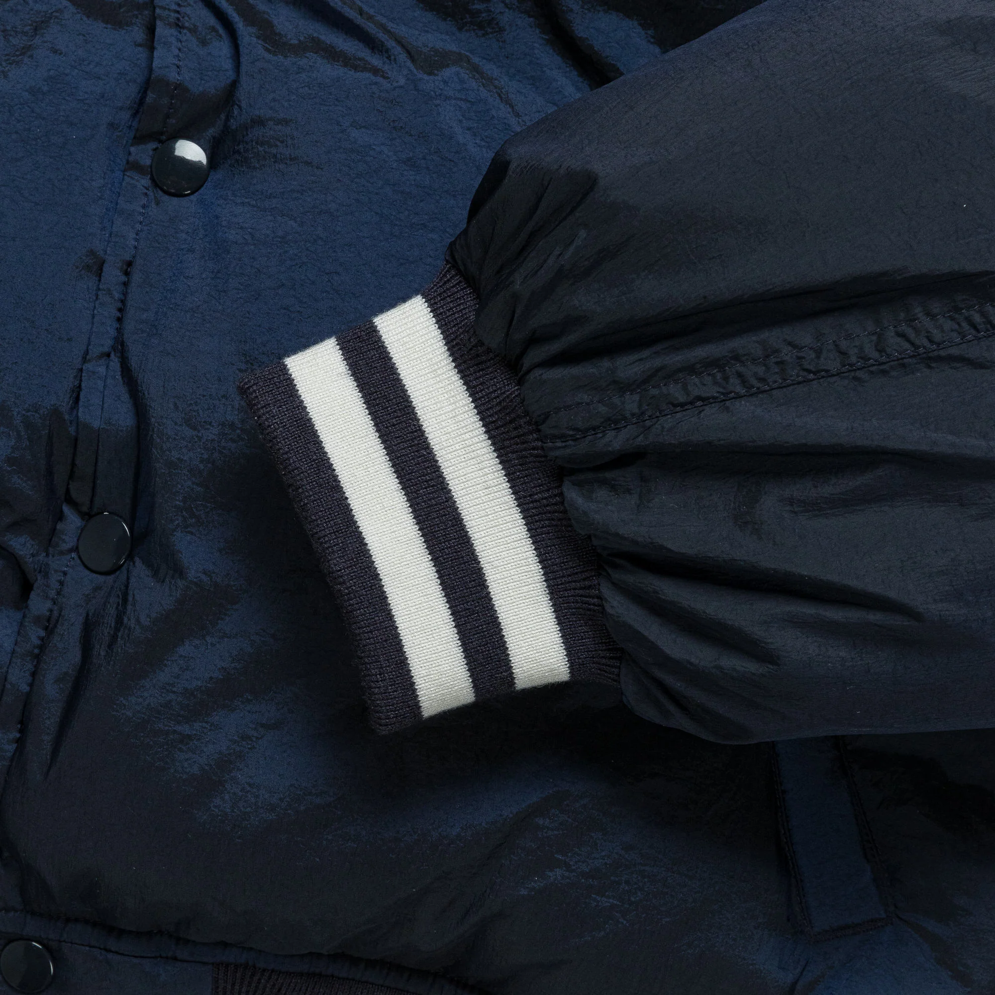 Varsity Down Jacket - Navy - Image 3