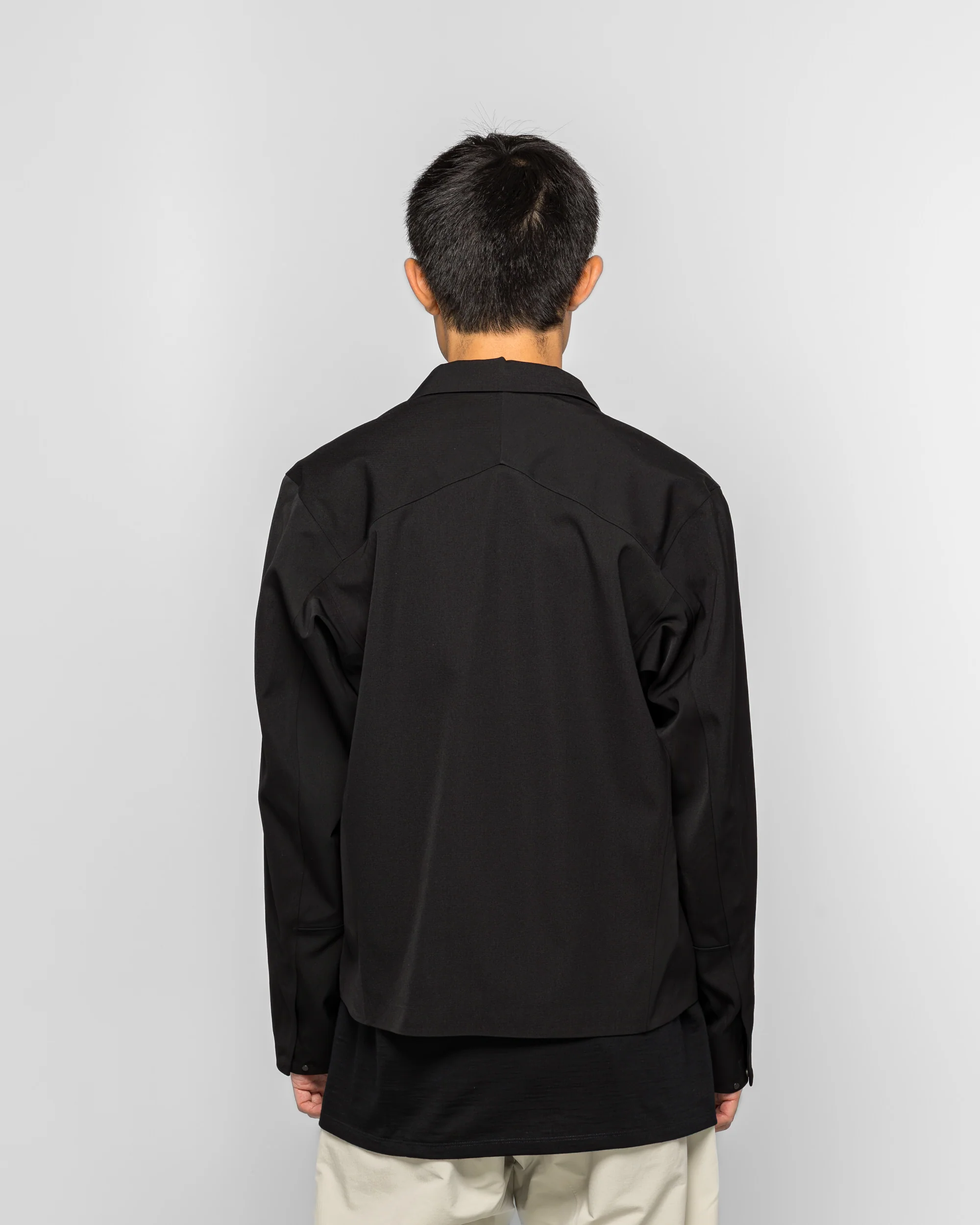 Voronoi Wool Jacket - Black - Image 4