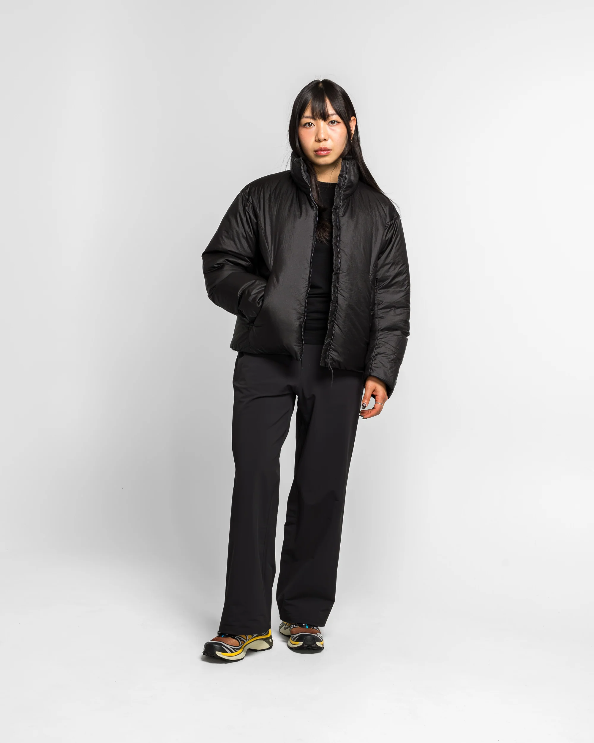 Womens Conduit Down Jacket - Black - Image 6