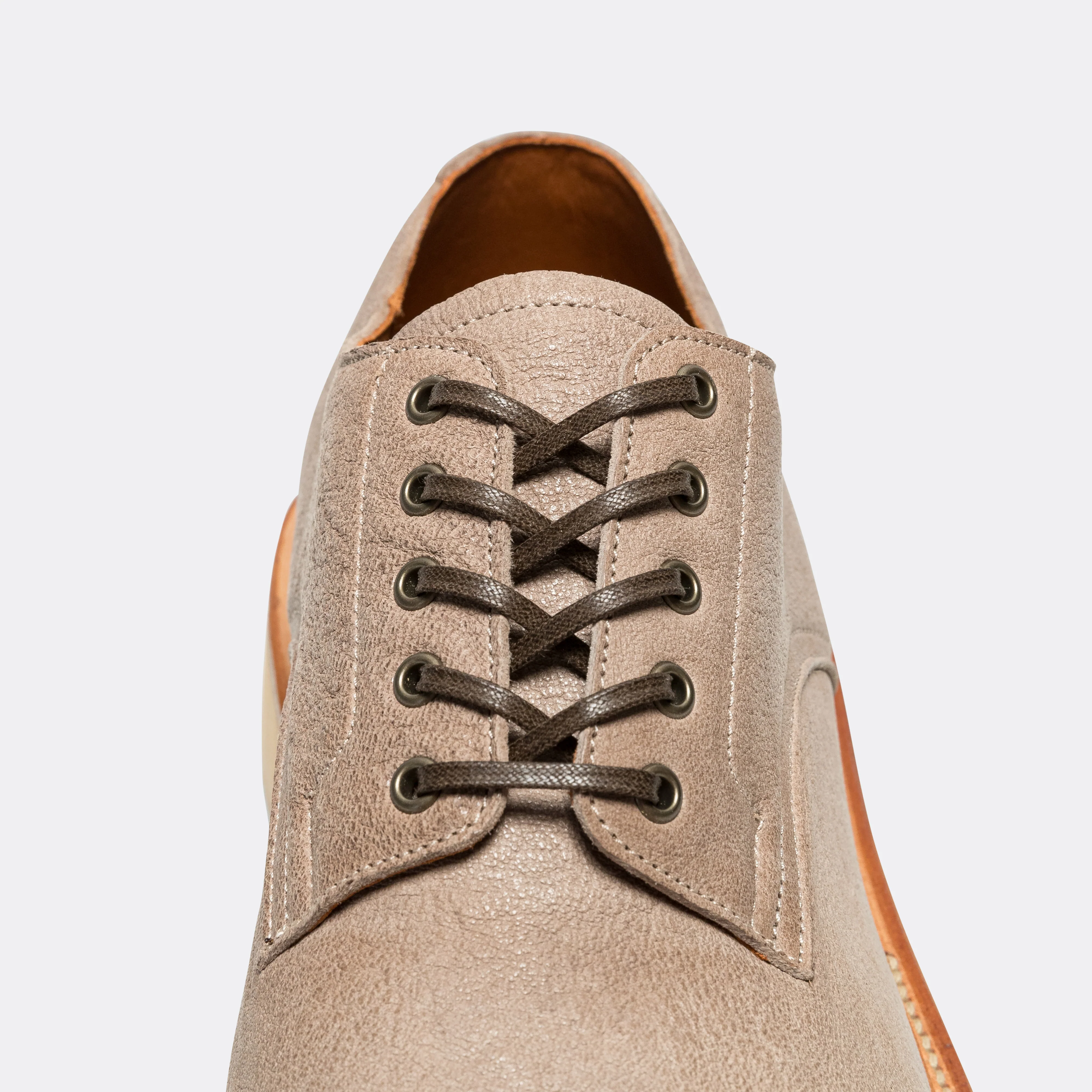 Rockland Blucher by UP THERE - Washed Ram Grey - Image 8