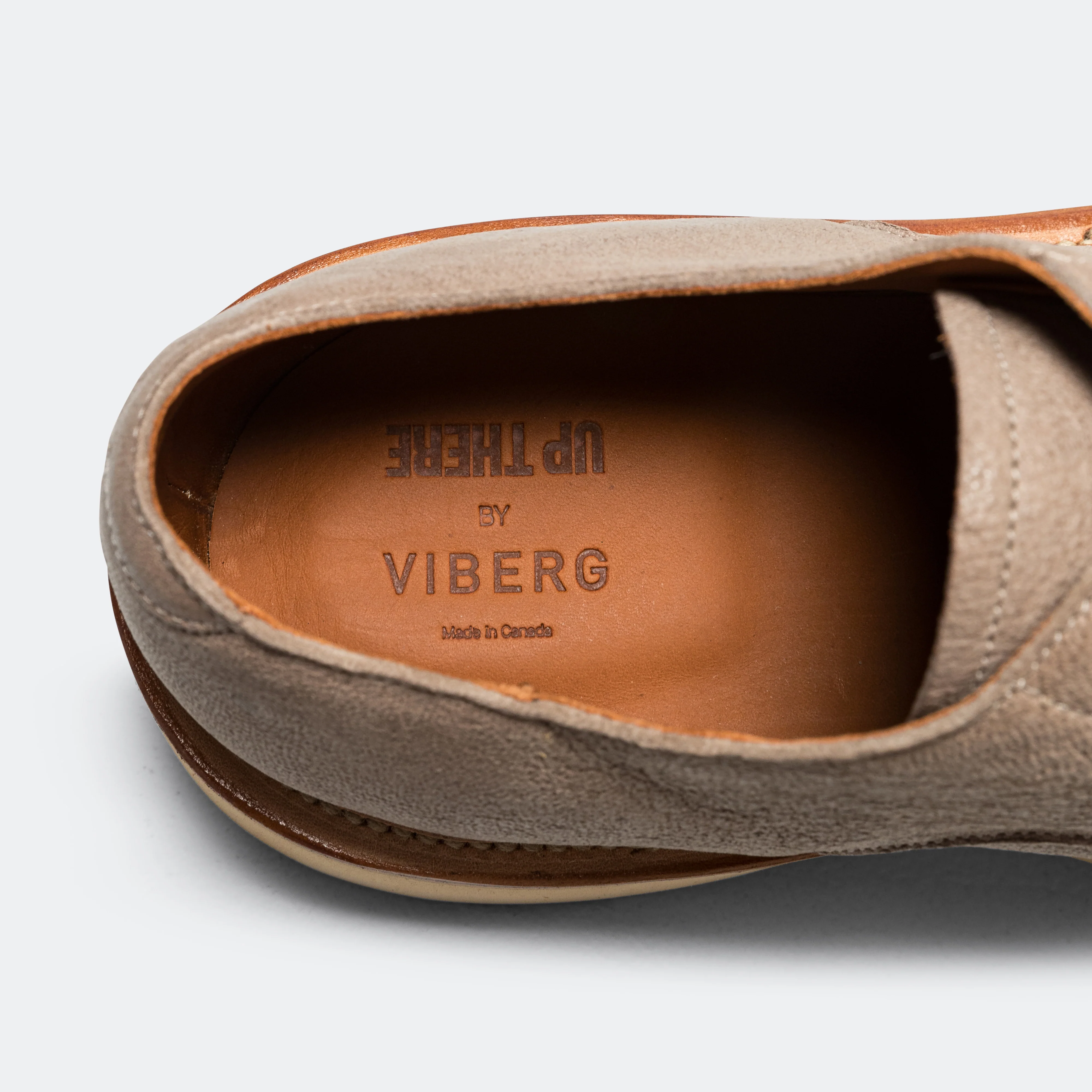 Rockland Blucher by UP THERE - Washed Ram Grey - Image 9