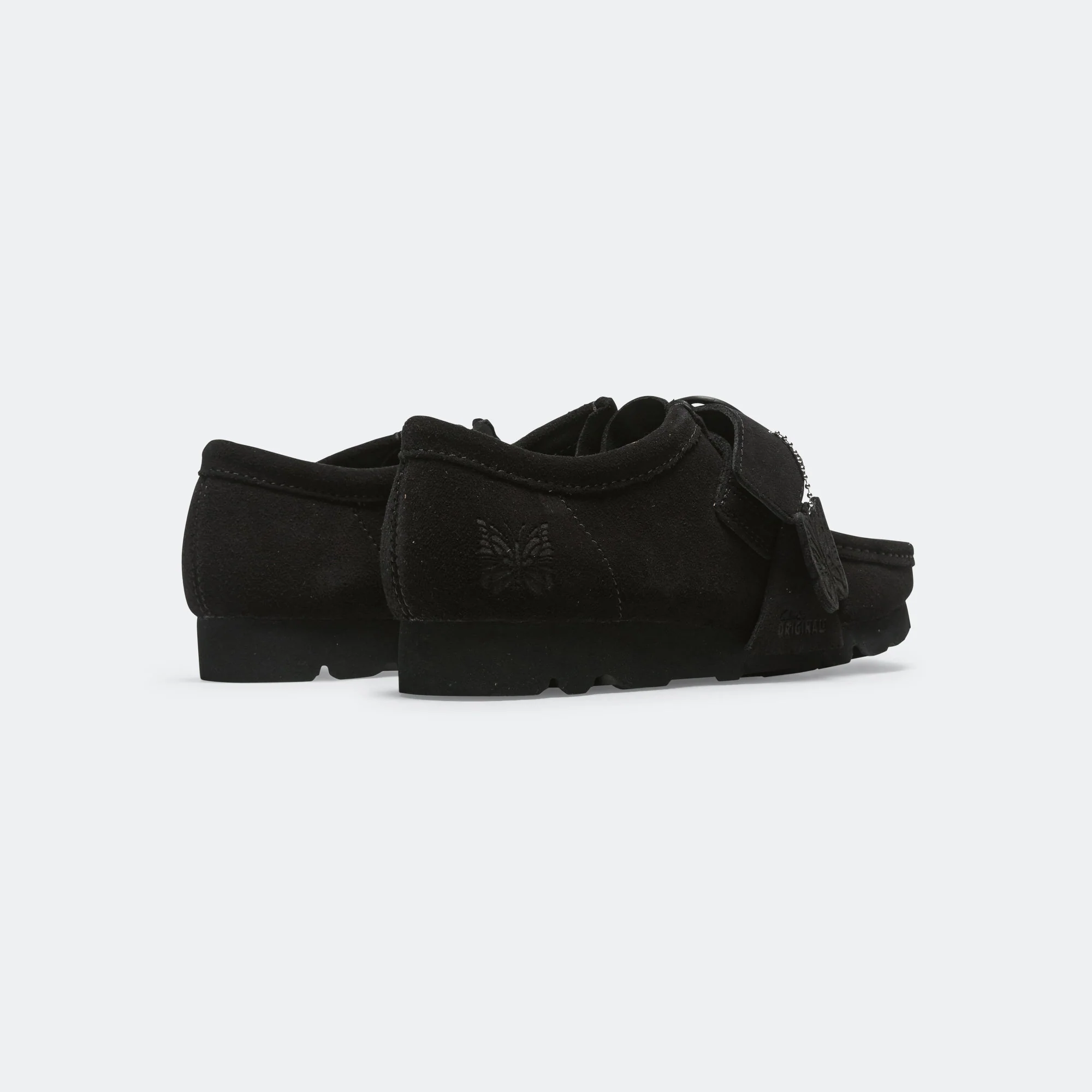 WallaStrap Low x Needles - Black Suede - Image 3
