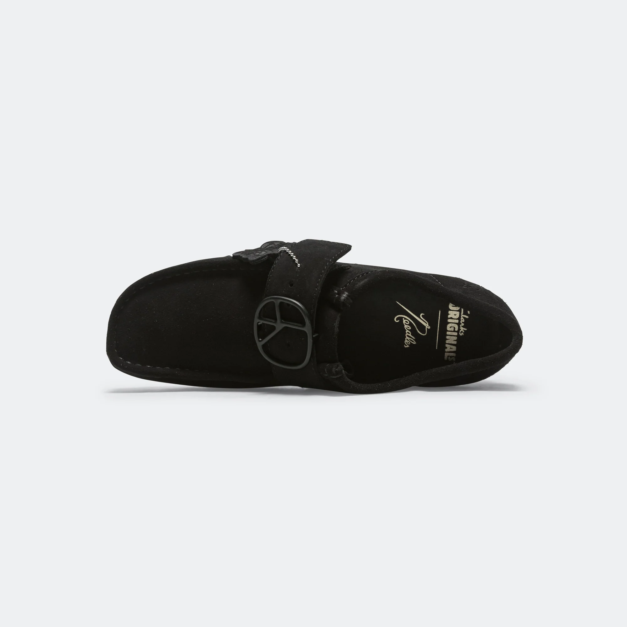 WallaStrap Low x Needles - Black Suede - Image 4