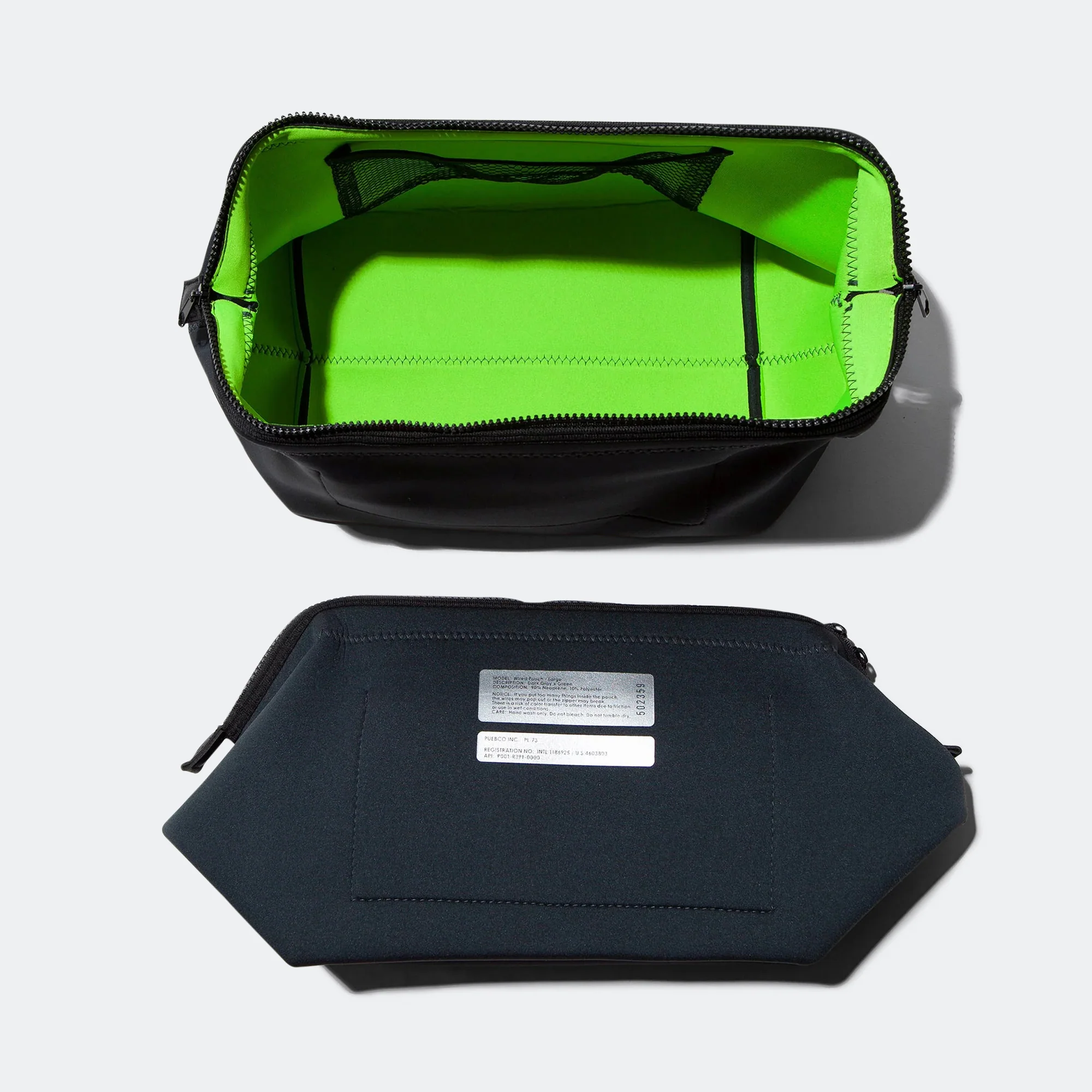 Wired Pouch - Dark Grey/Green - Image 5