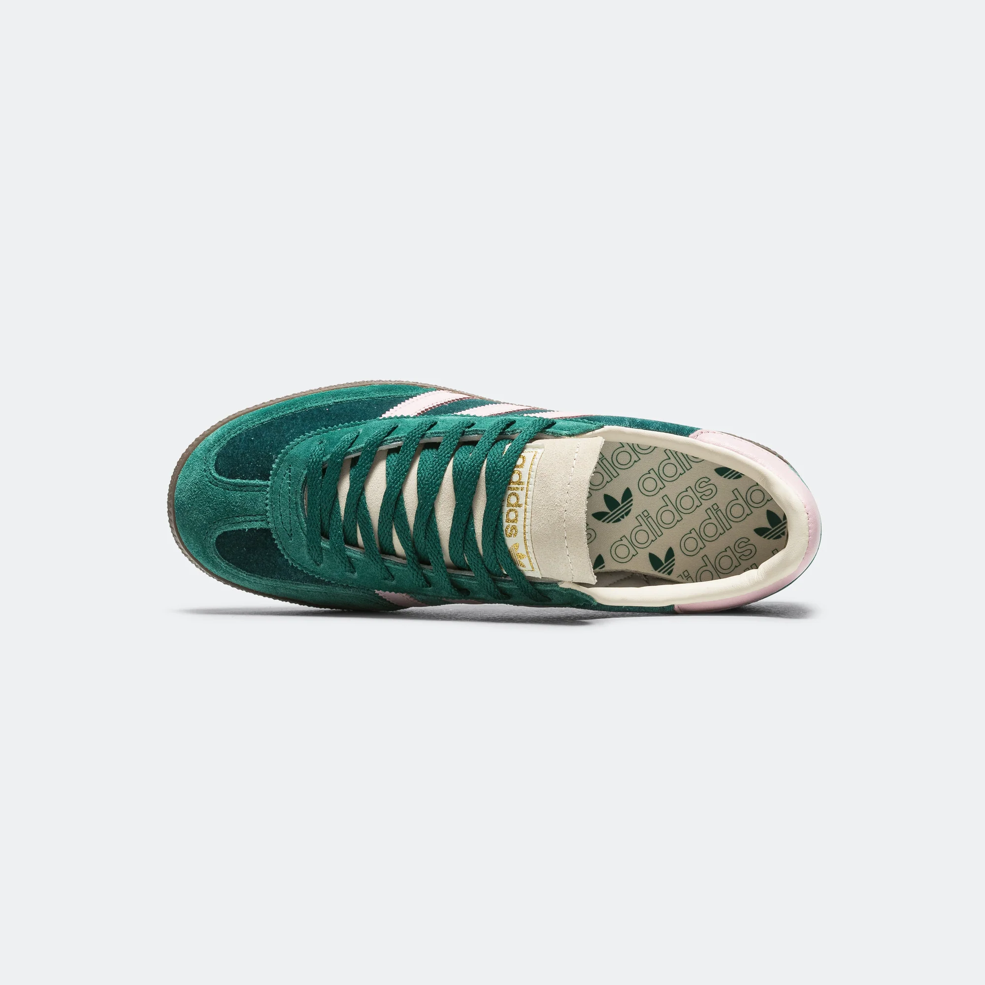 Womens Handball Spezial - Core Green/Clear Pink-Cream White - Image 4