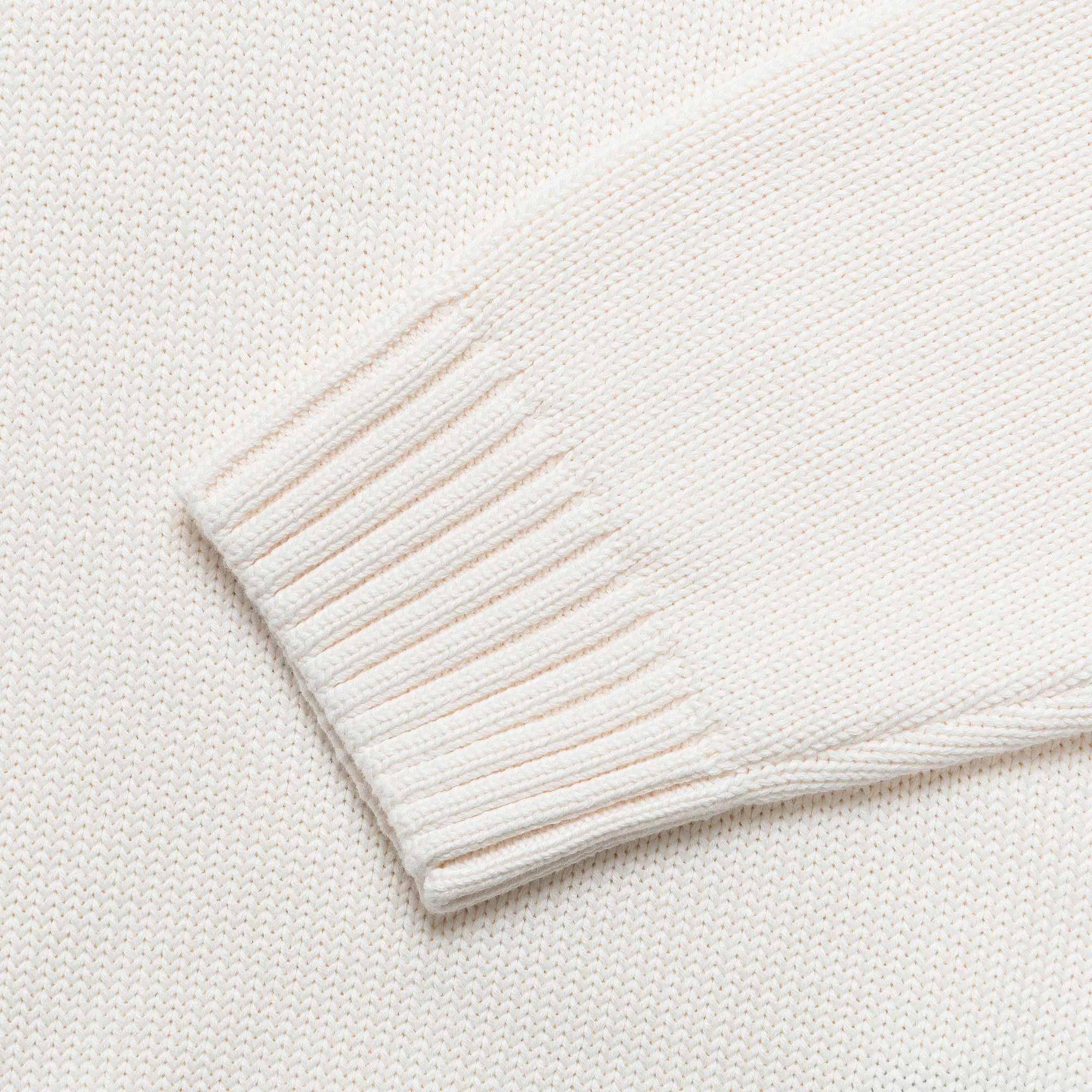 Womens Knit Sweater x Sporty & Rich - Off White/Night Navy - Image 5