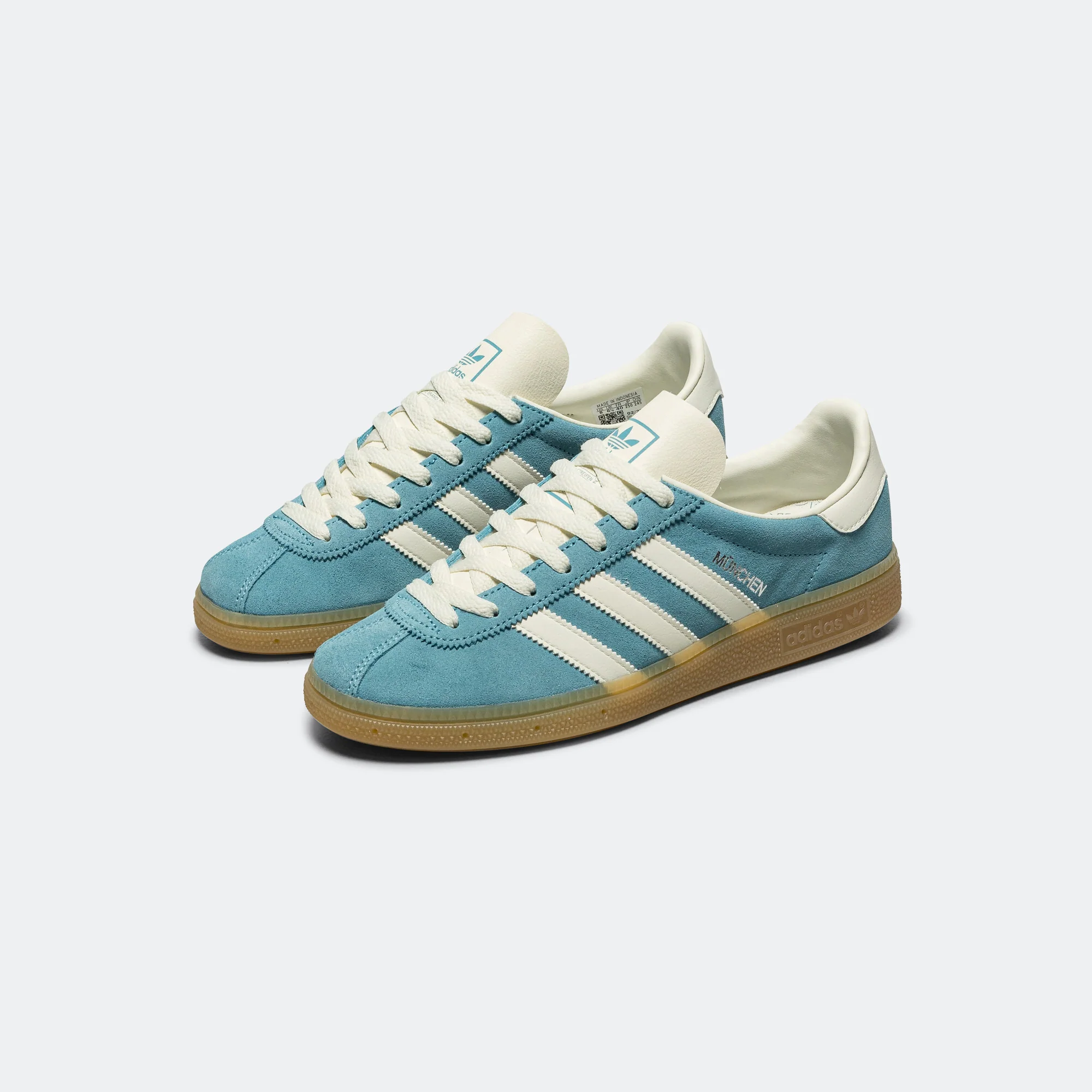 Womens Muenchen - Preloved Blue/Off White-Silver Metallic - Image 2
