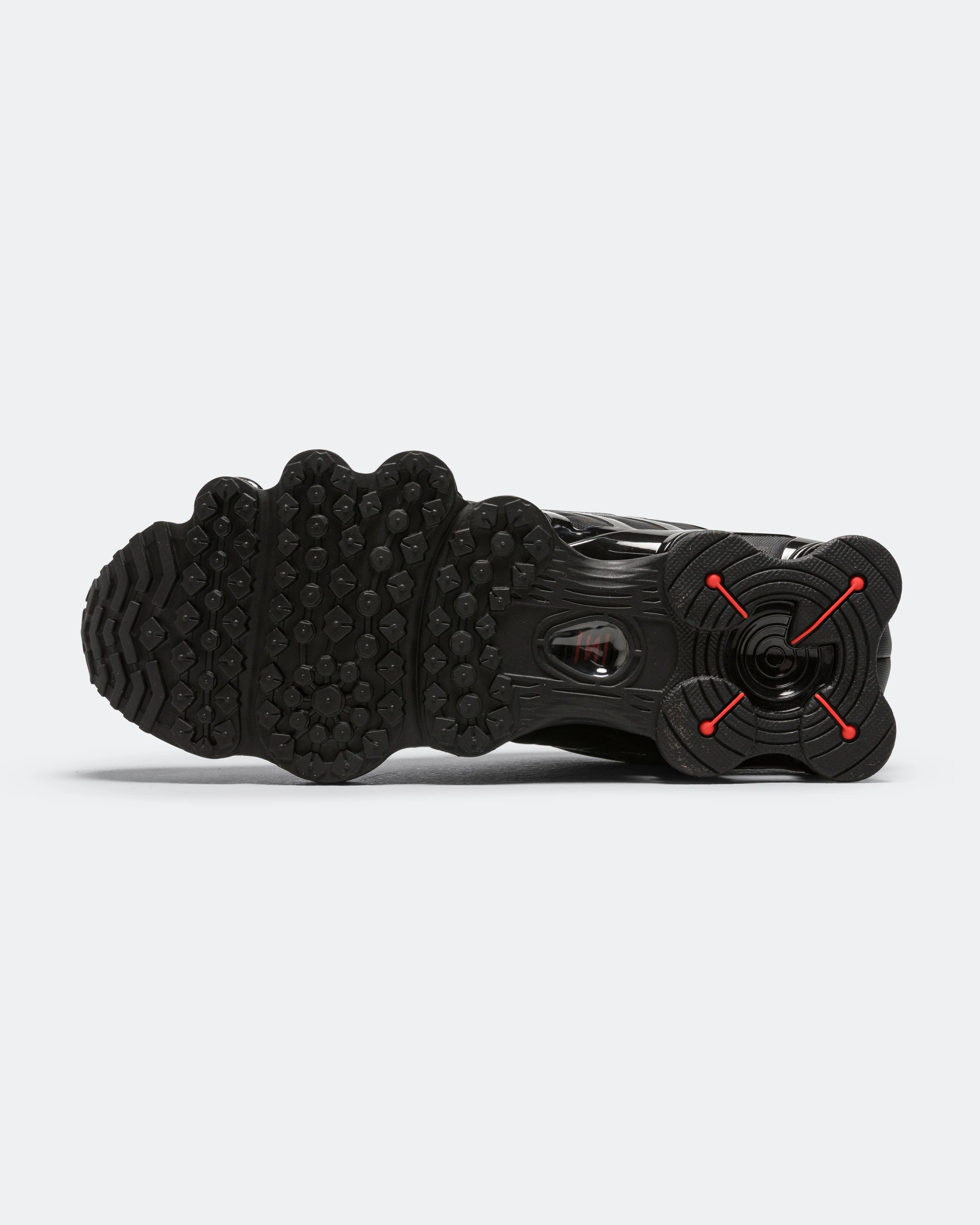 Womens Shox TL - Black/Black-Metallic Hematite-Max Orange - Image 5