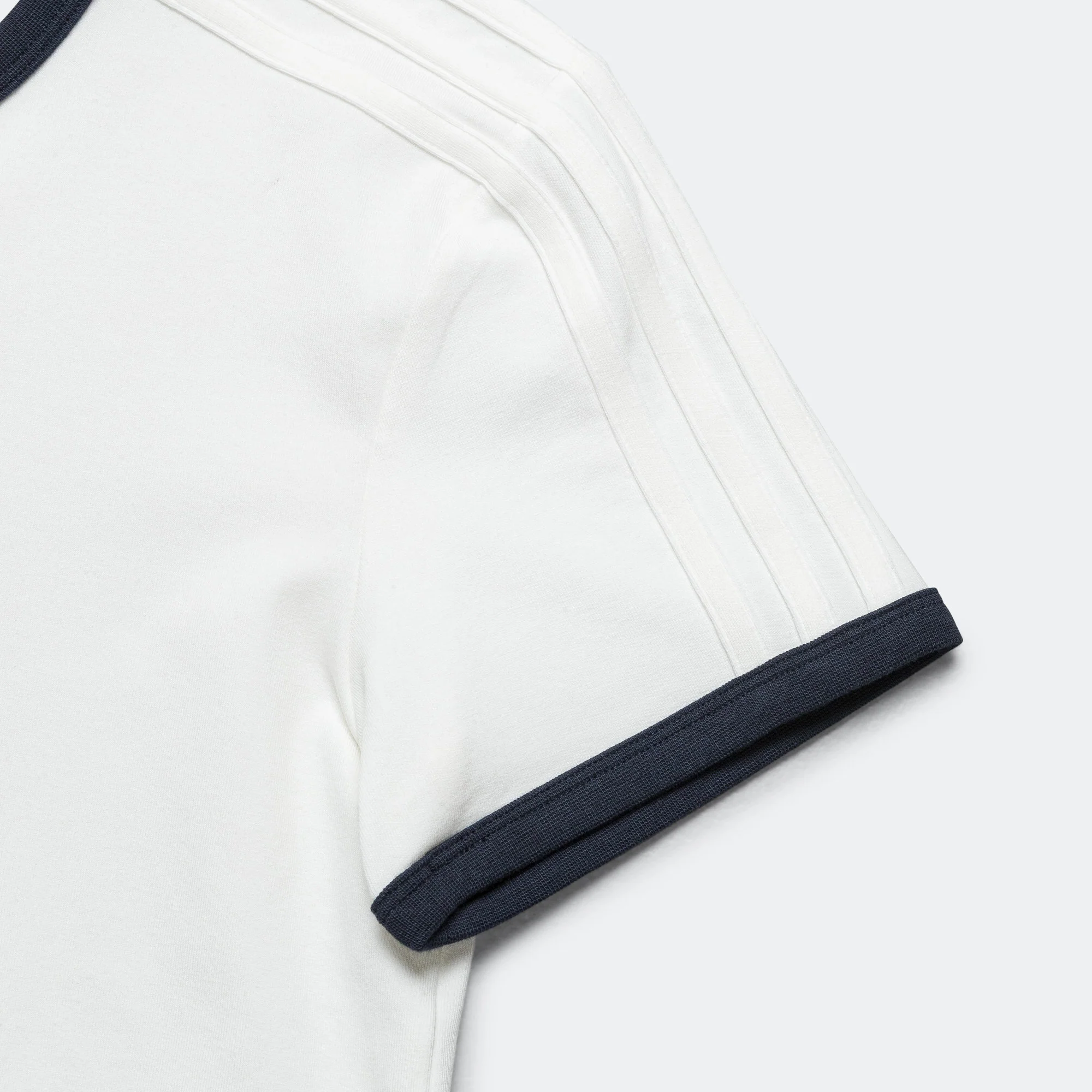 Womens T-Shirt x Sporty & Rich - Cream White/Night Navy - Image 4